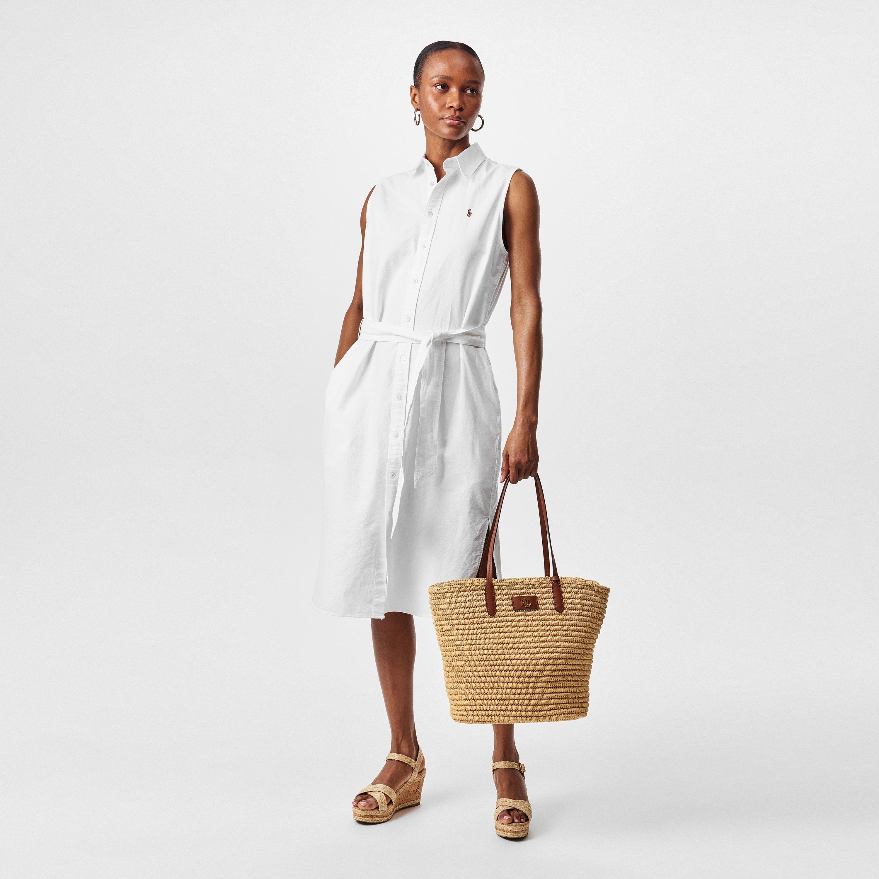 Natural - Lauren by Ralph Lauren - Large Brie Tote Bag - 6