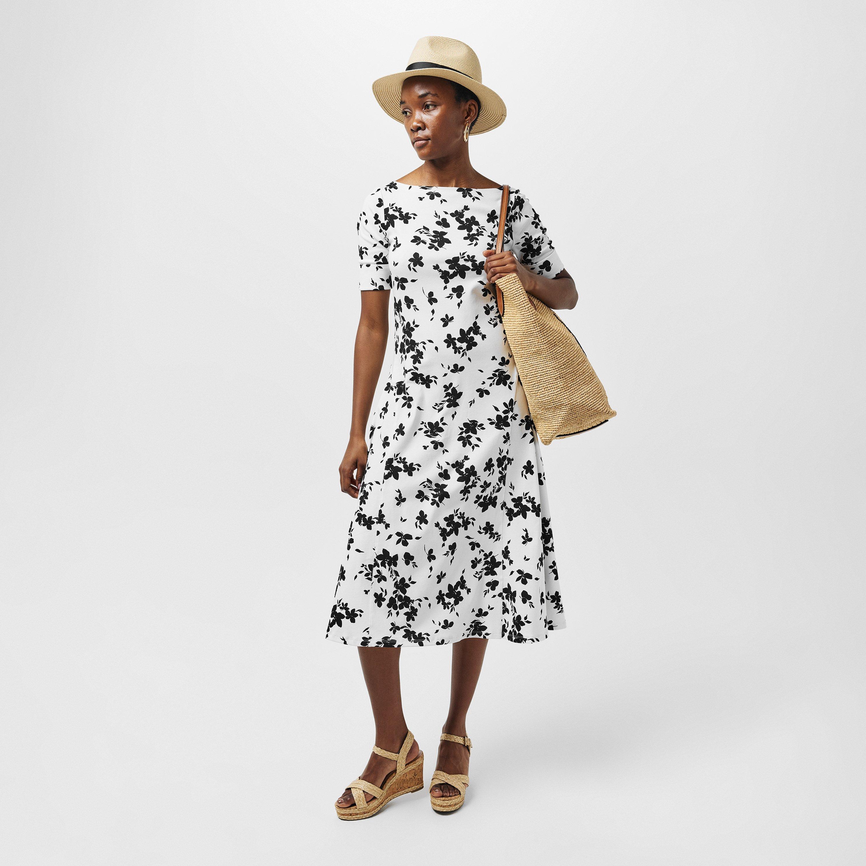 Natural Blk - Lauren by Ralph Lauren - Fedora Hat - 5