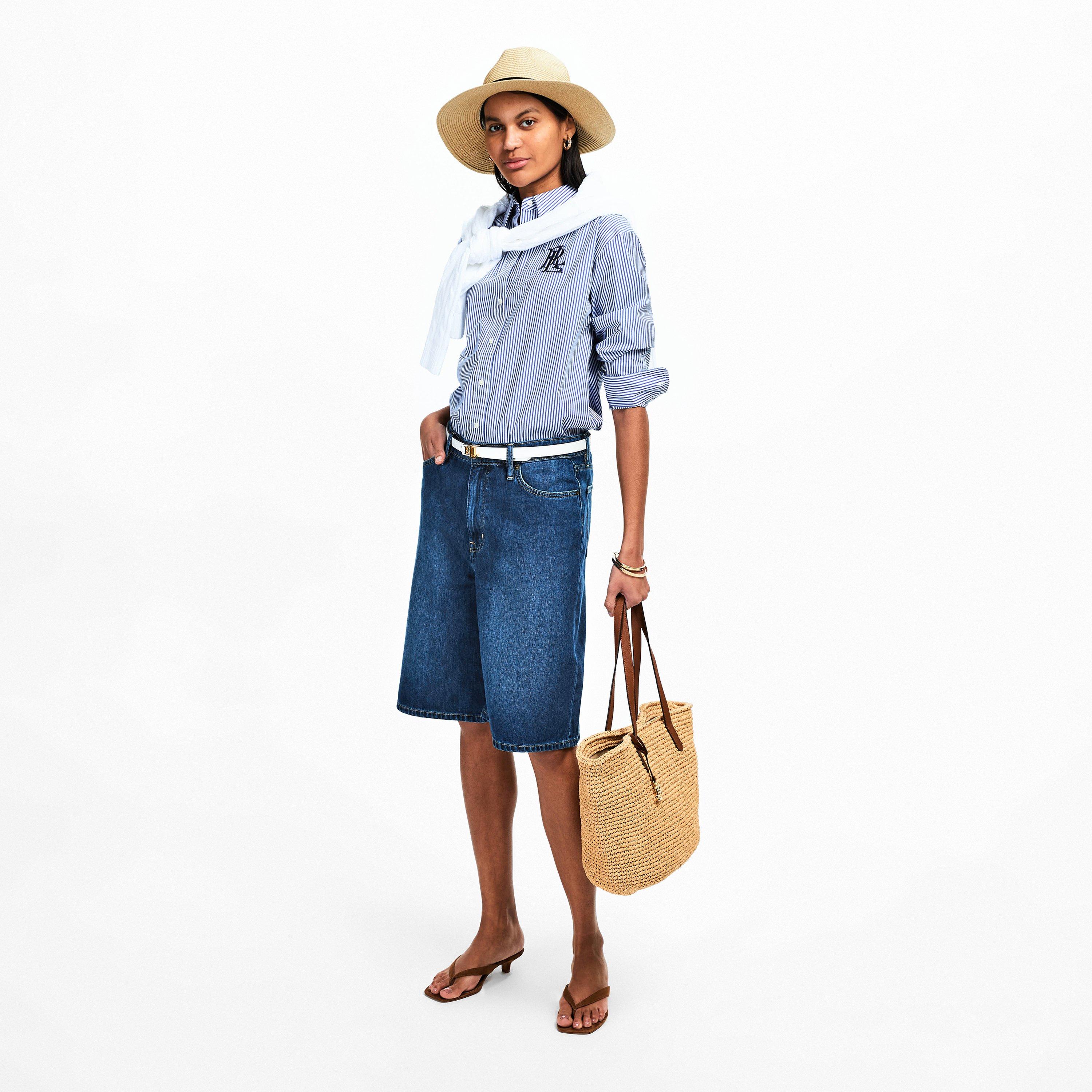 Natural/Black - Lauren by Ralph Lauren - Fedora Hat - 5