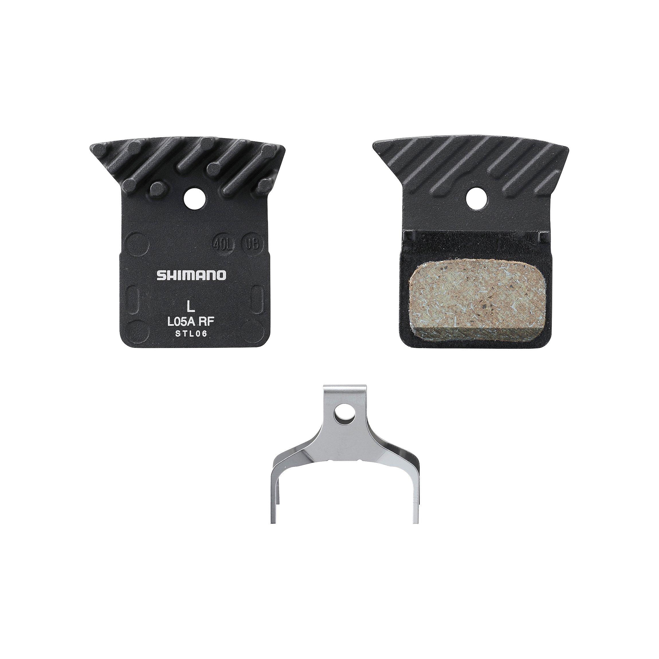 N/A - Shimano - Resin Disc Brake Pads with Fins Dura Ace / Ultegra / 105 / GRX L05A-RF