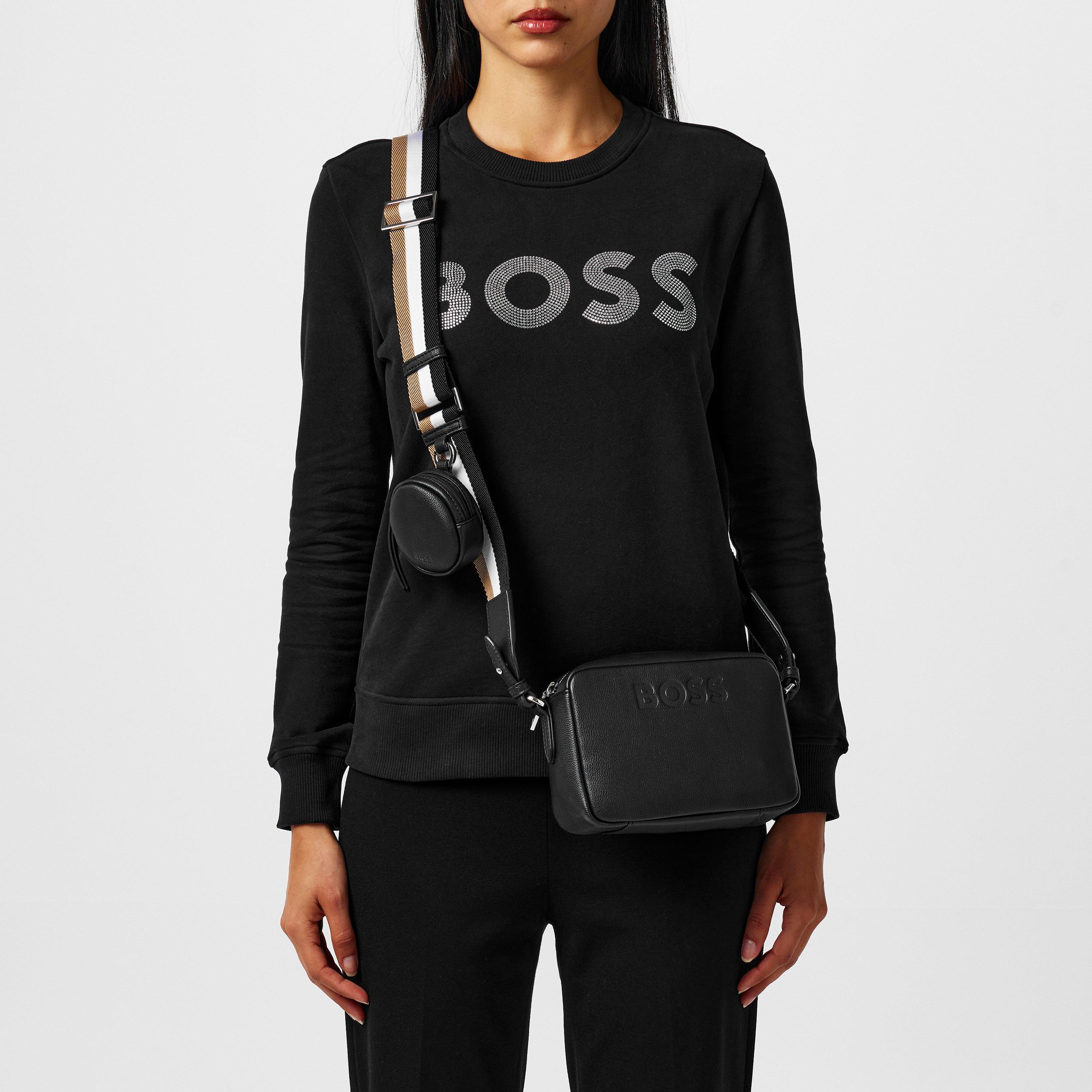 Black - Boss - Women's Addison Crossbody Bag with Adjustable Strap - 2