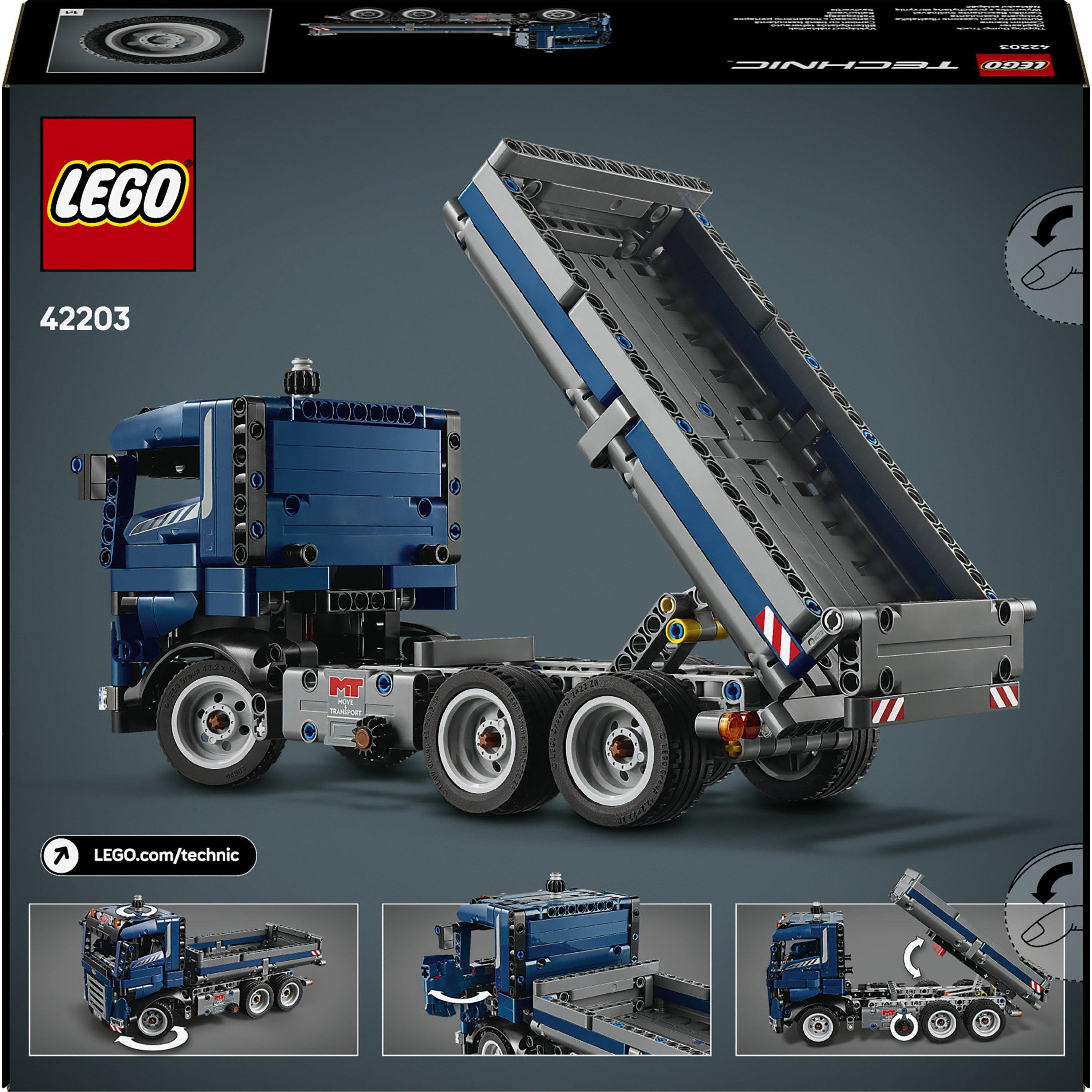 Tipping Truck - LEGO - Technic 42203 Tipping Dump Truck Toy Vehicle - 10