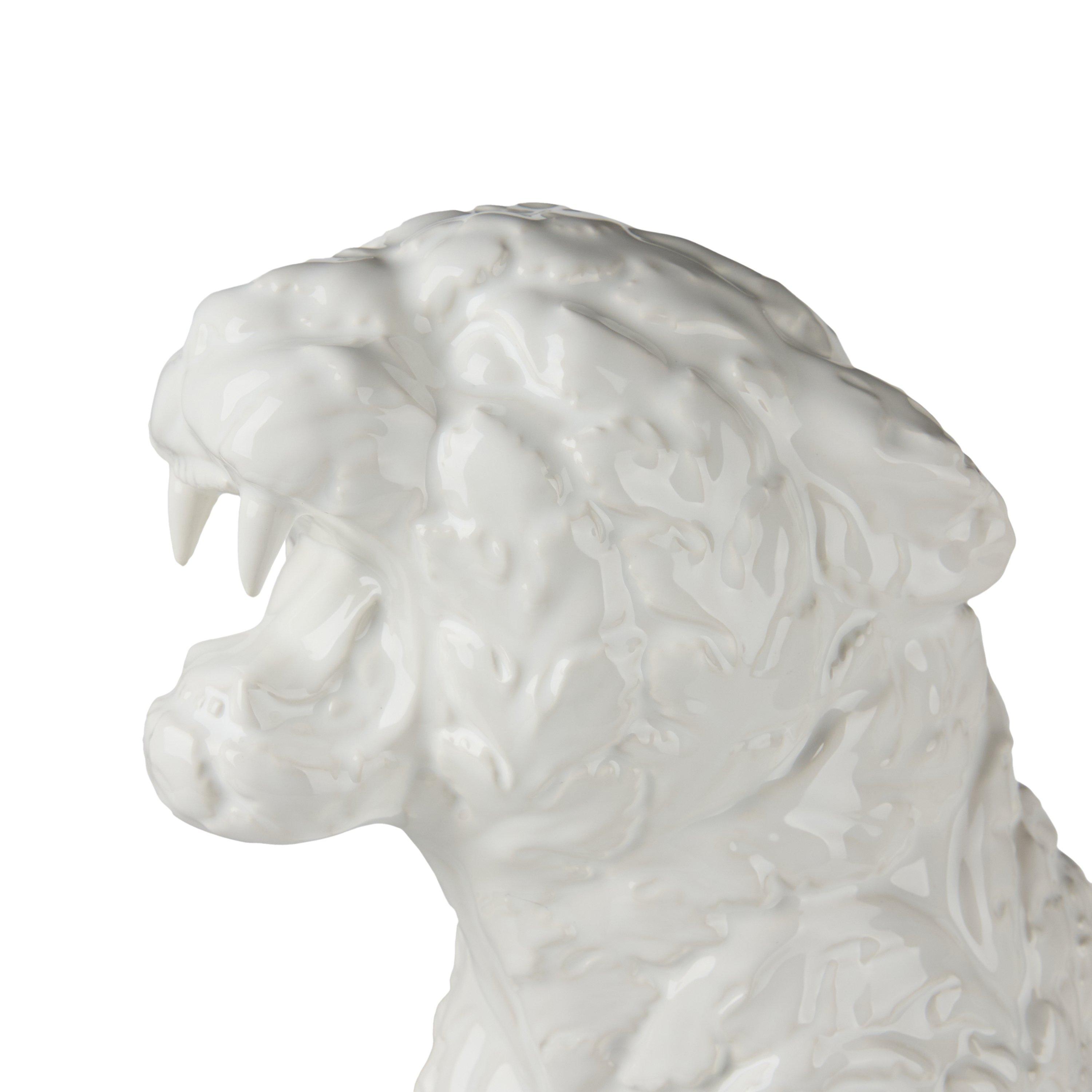 White - Versace Home - Versace Rokko Cheetah Ornament - 3