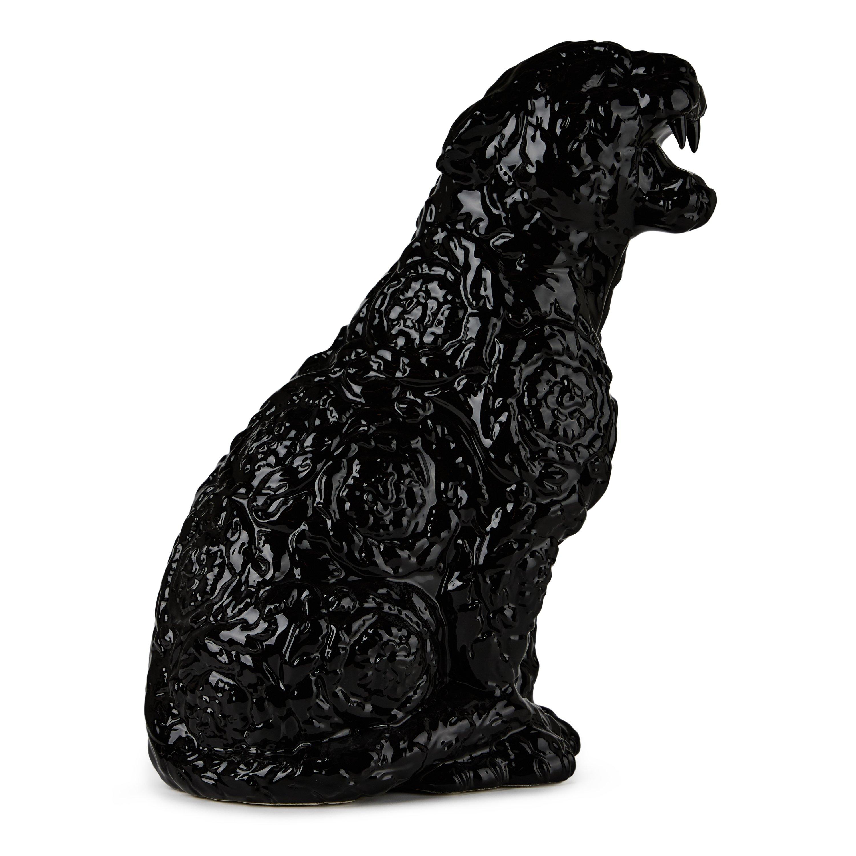 Black - Versace Home - Rokko Cheetah Ornament - 2