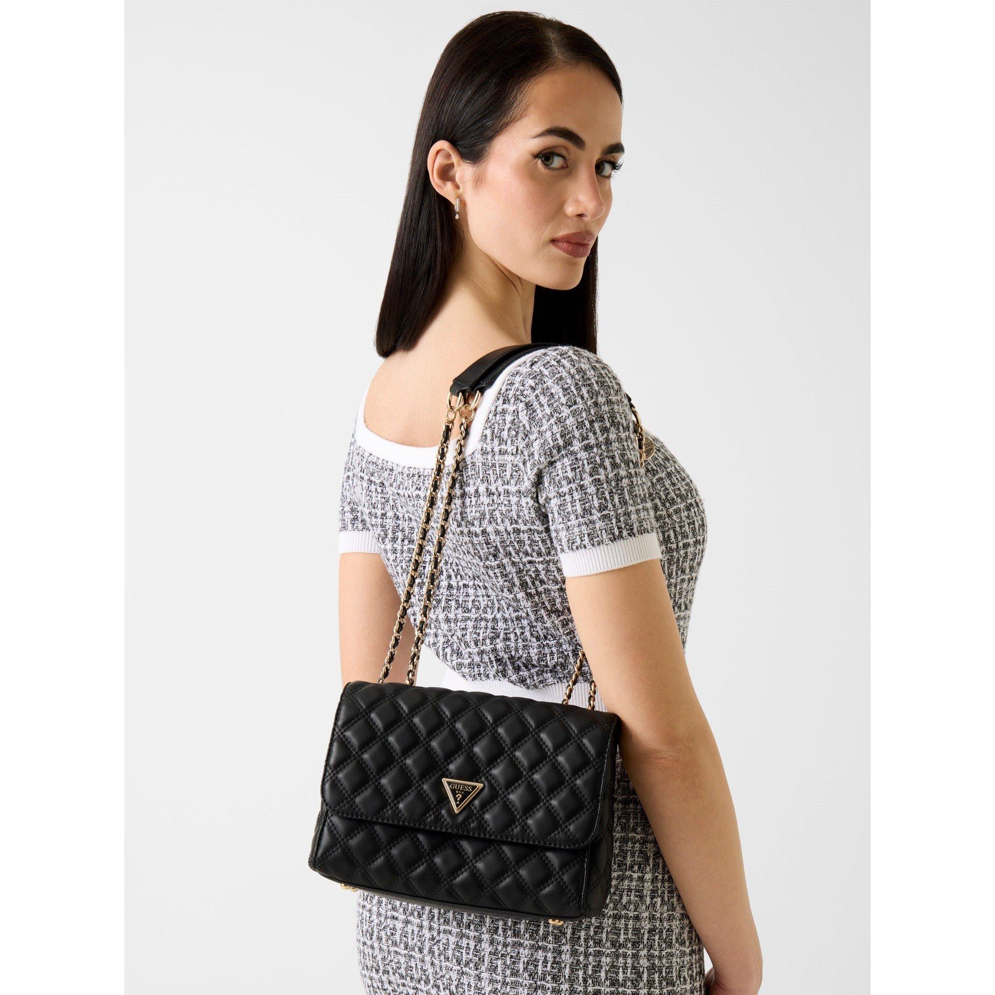 OffWhite - Guess - Women's Giully Flap Cross Body Bags - 5