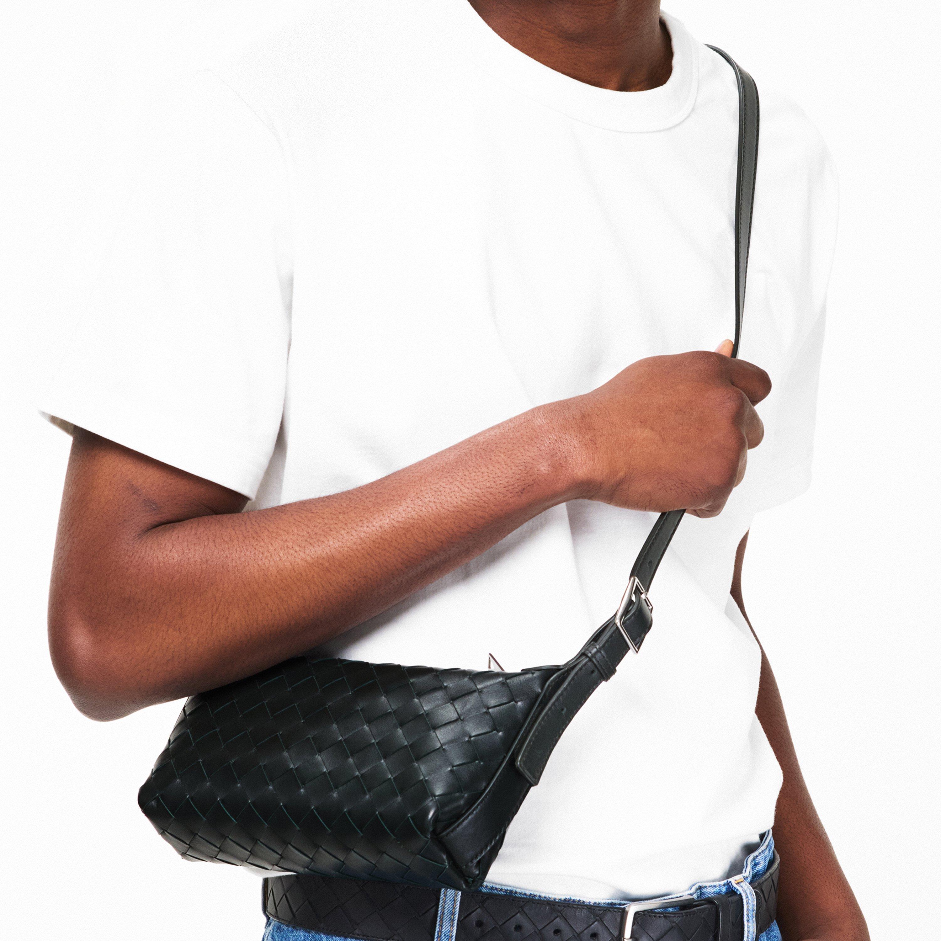 Dark Green - Bottega Veneta - Men's BV Crossbody Bag - 3