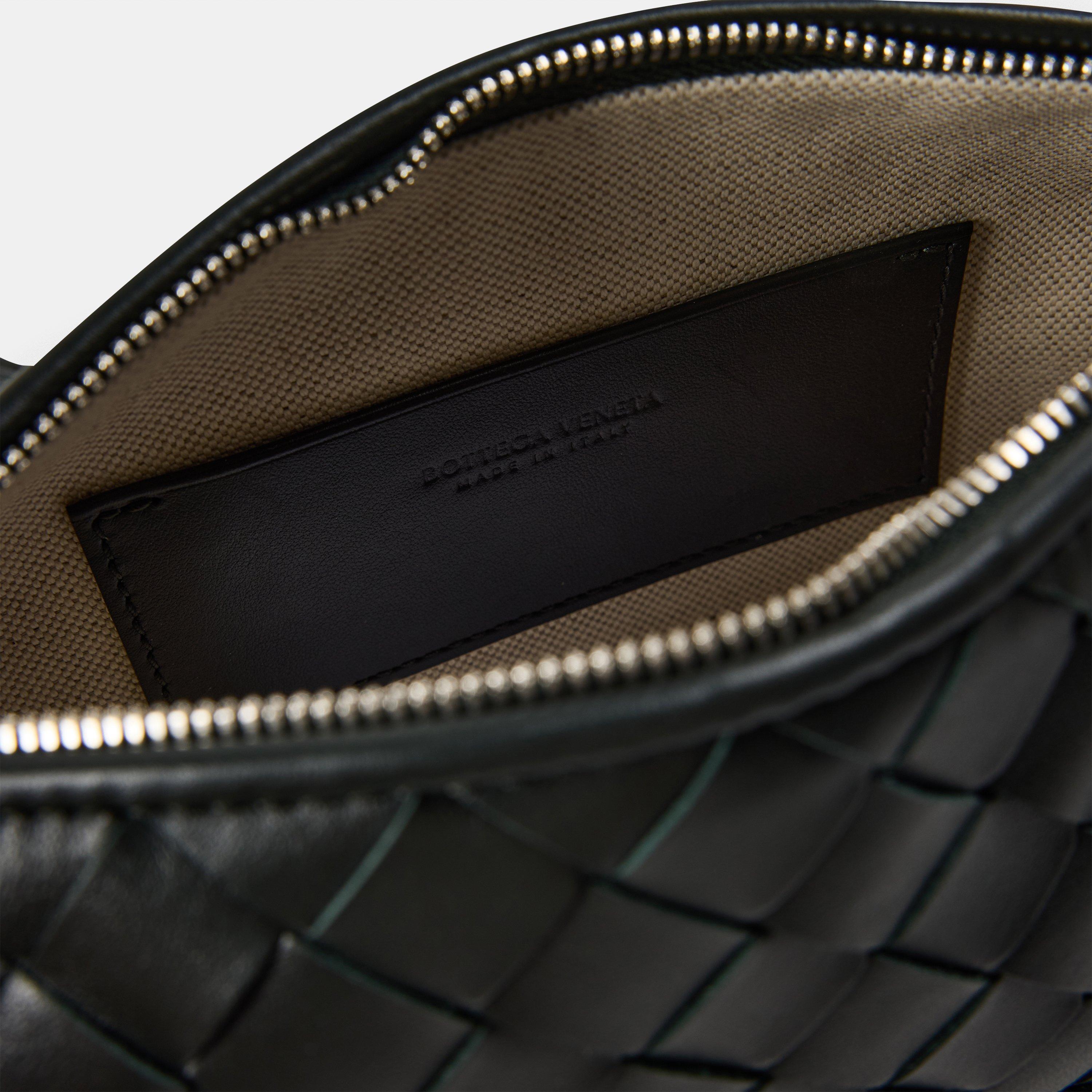 Dark Green - Bottega Veneta - Men's BV Crossbody Bag - 5