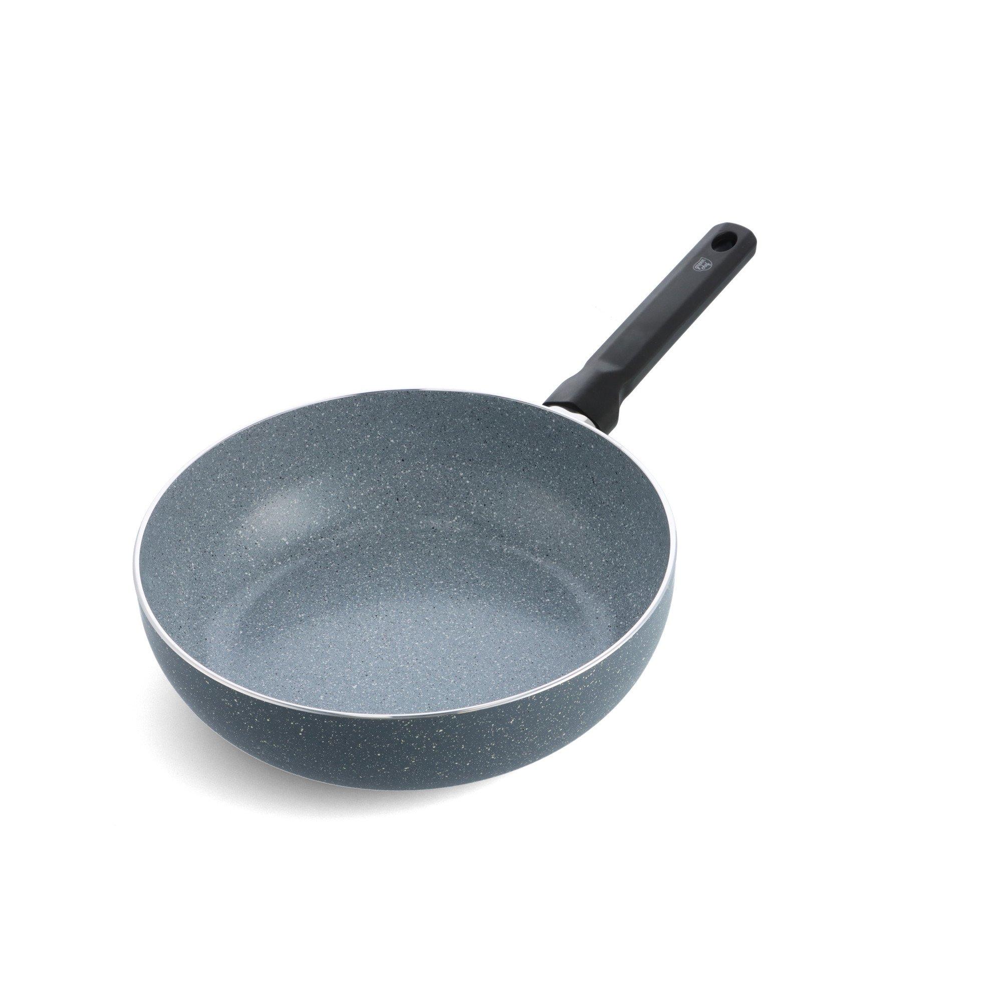 Blue - Blue Diamond - GreenChef 28 cm Wok Pan Granite Ceramic Pro Non-Stick Stir-Fry (Open Box) - 1