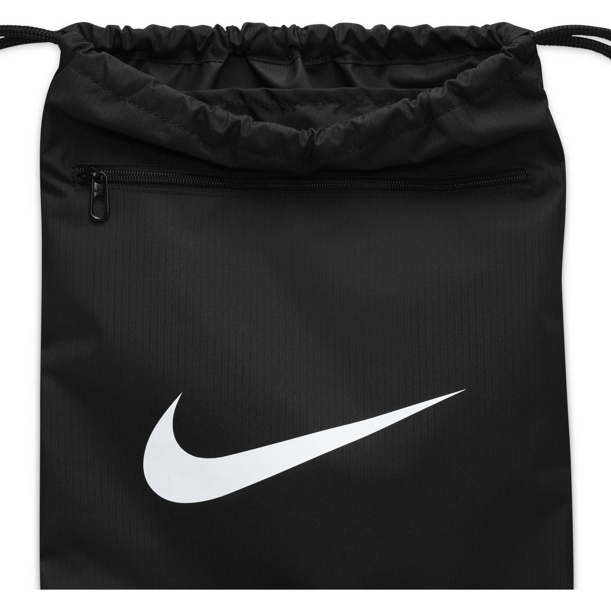 Black/White - Nike - Brasilia 9.5 Training Gym Sack - 3