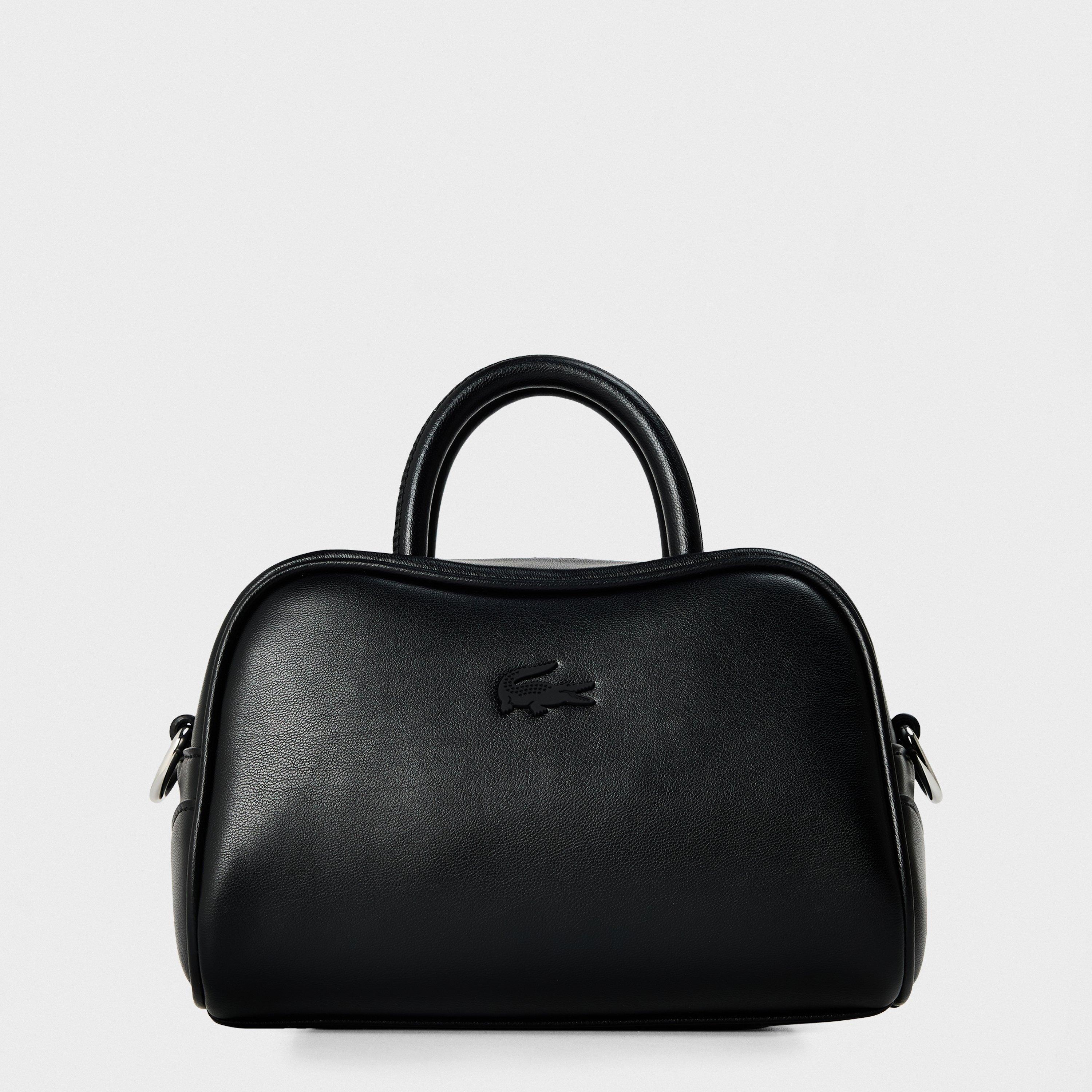 Noir - Lacoste - Women's Top Handle Bag - 1
