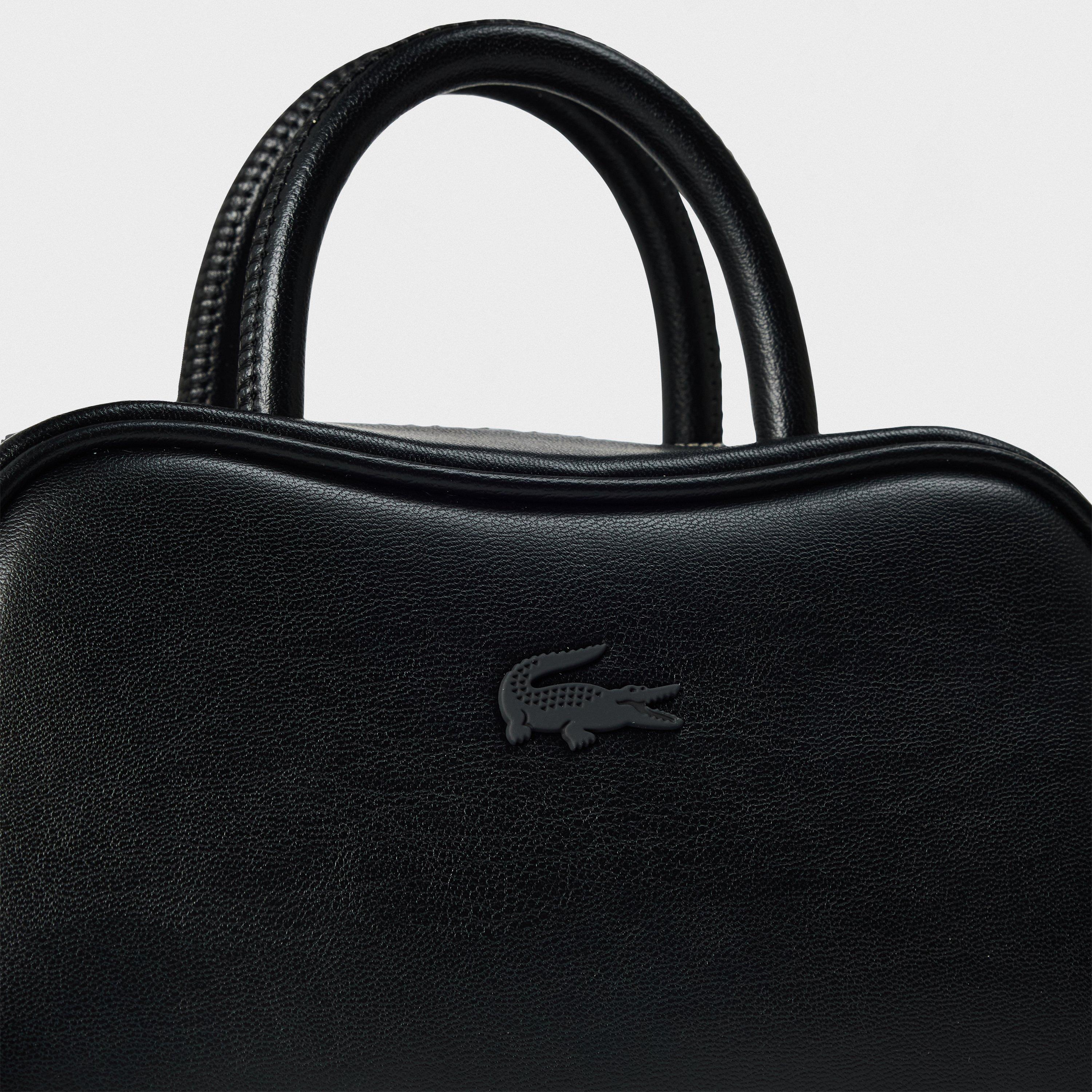 Noir - Lacoste - Women's Top Handle Bag - 3