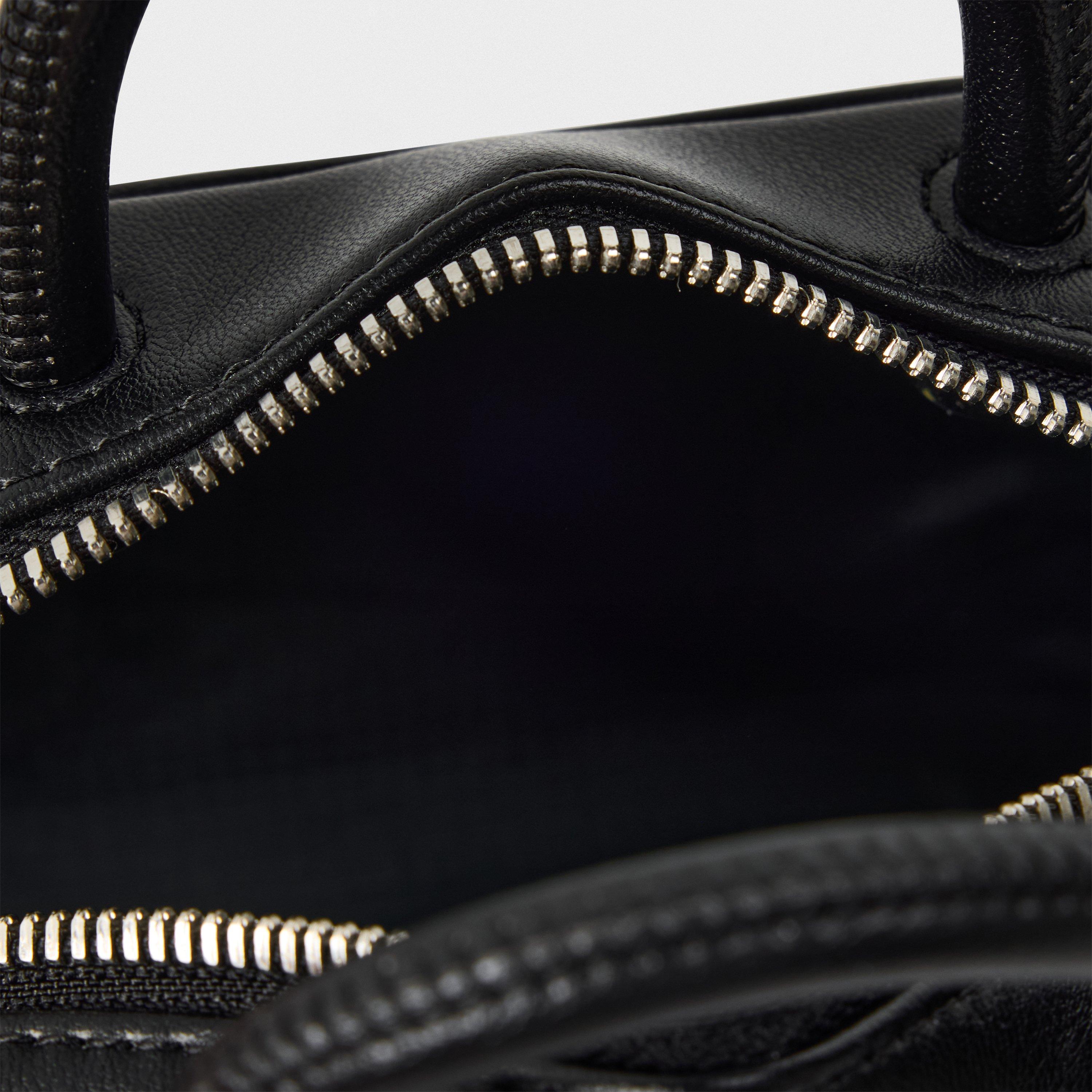 Noir - Lacoste - Women's Top Handle Bag - 4