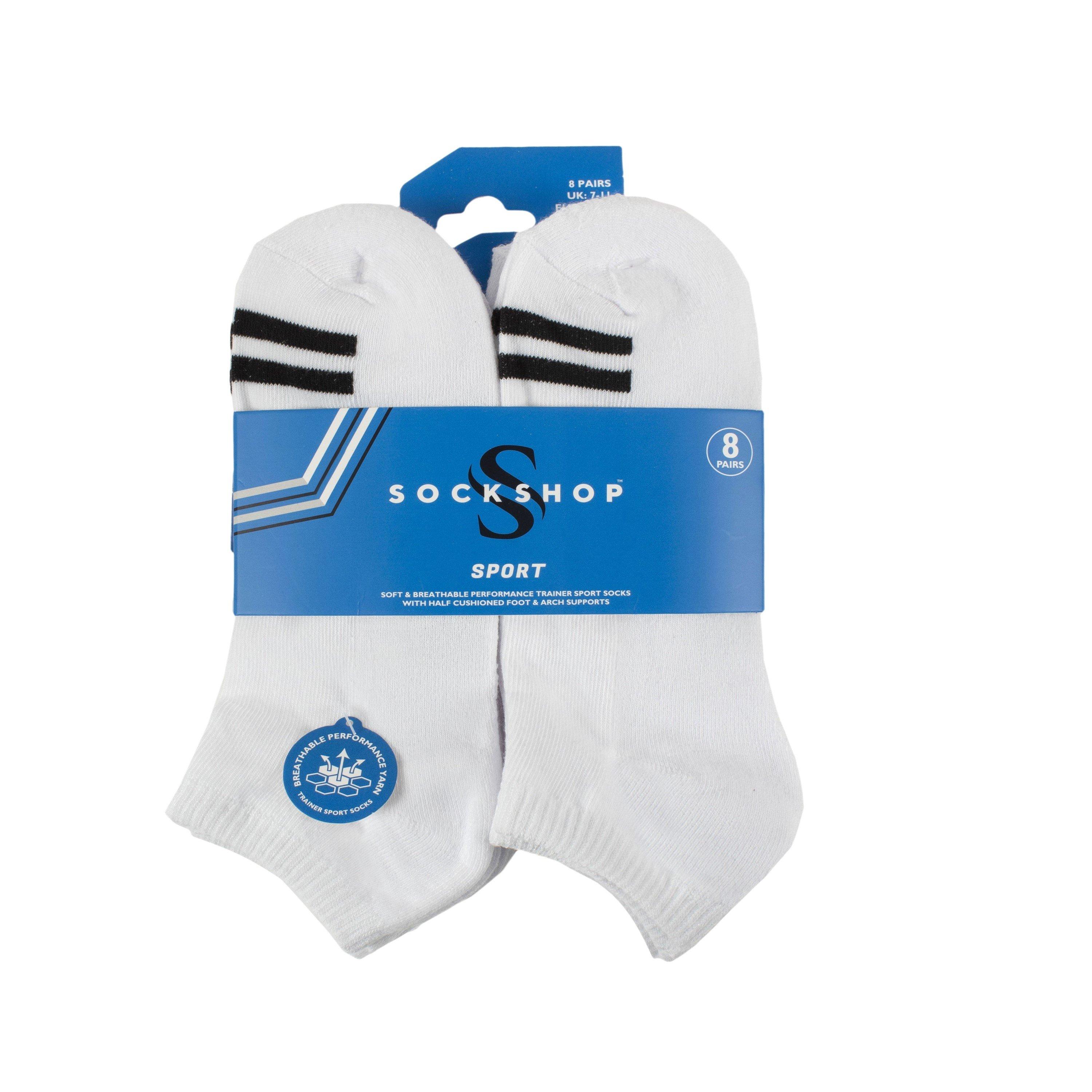 Weiß - Sockshop - Men's Sport Trainer Socks - 2
