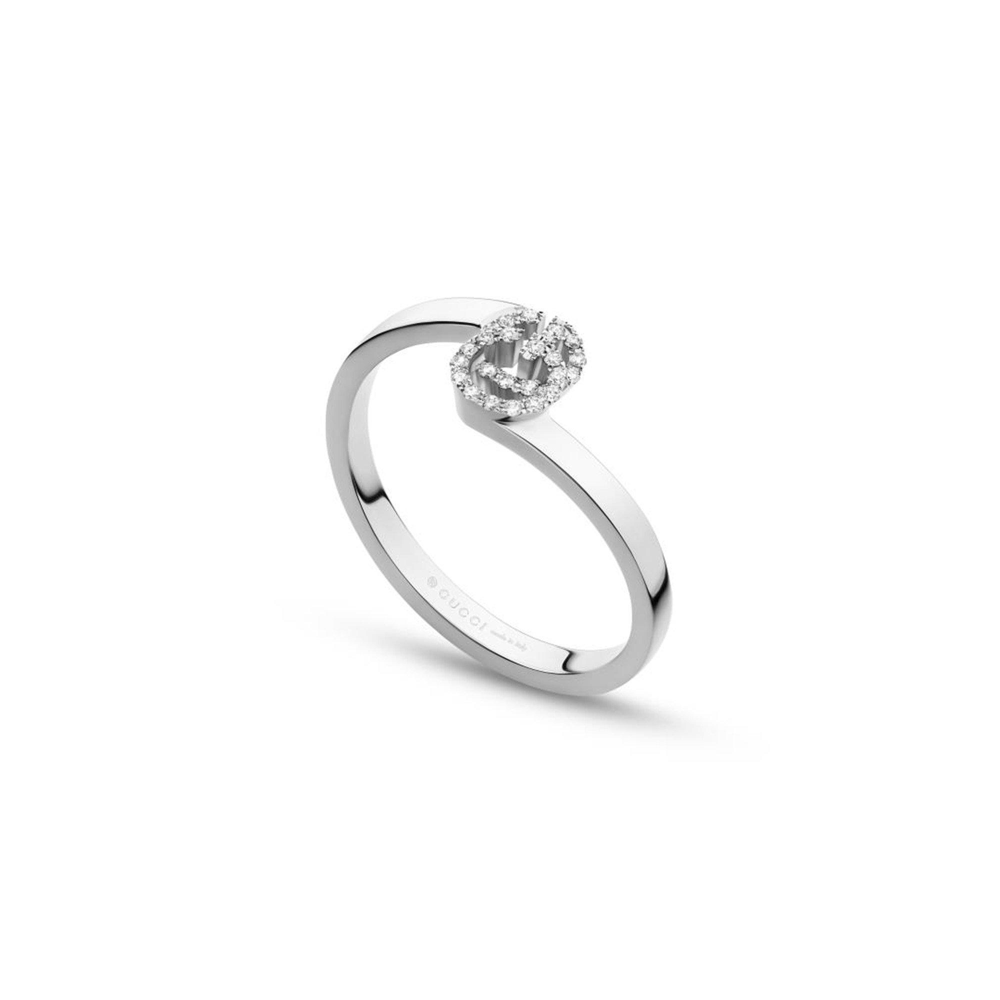 White Gold - Gucci - GG Running Ring - 1