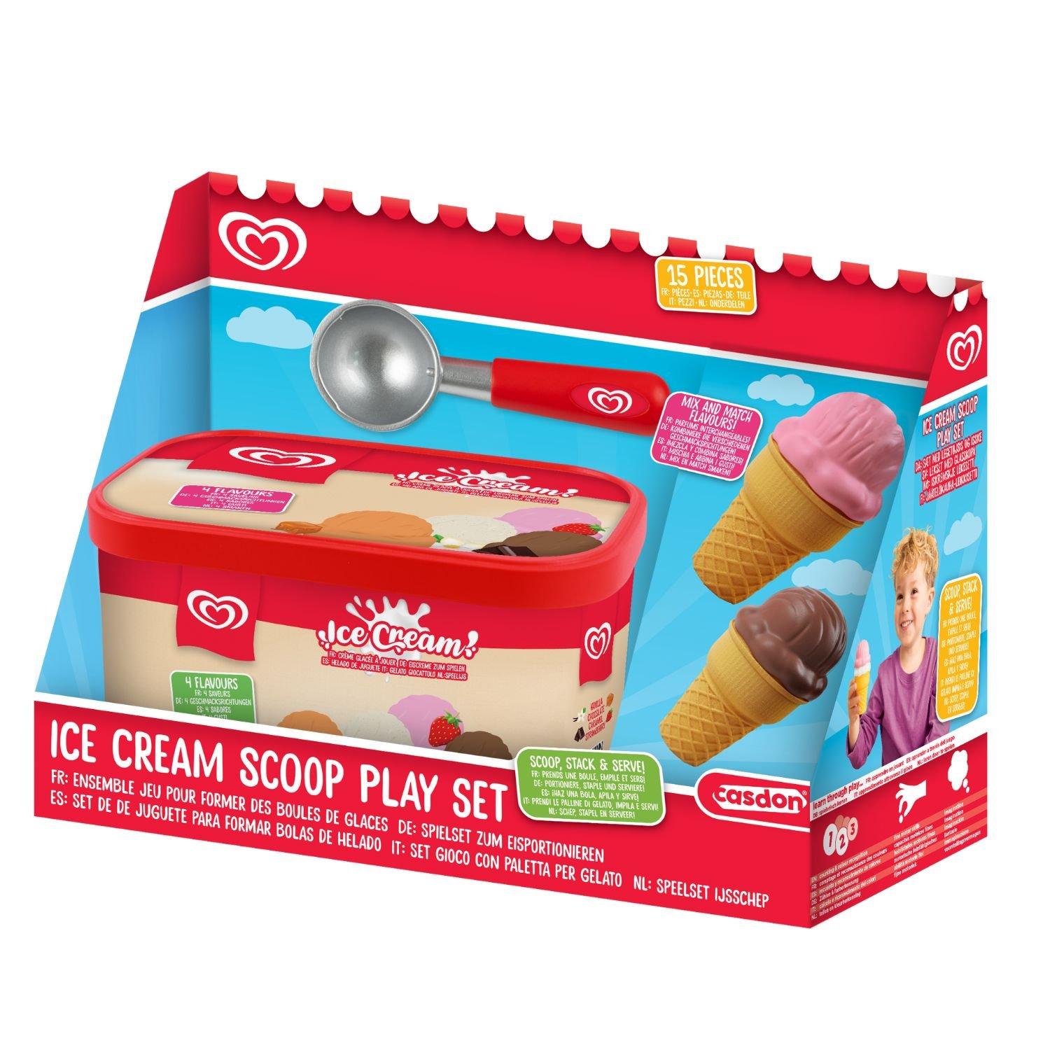 Multi - Casdon - Toy Ice Cream Scoop Playset - 4