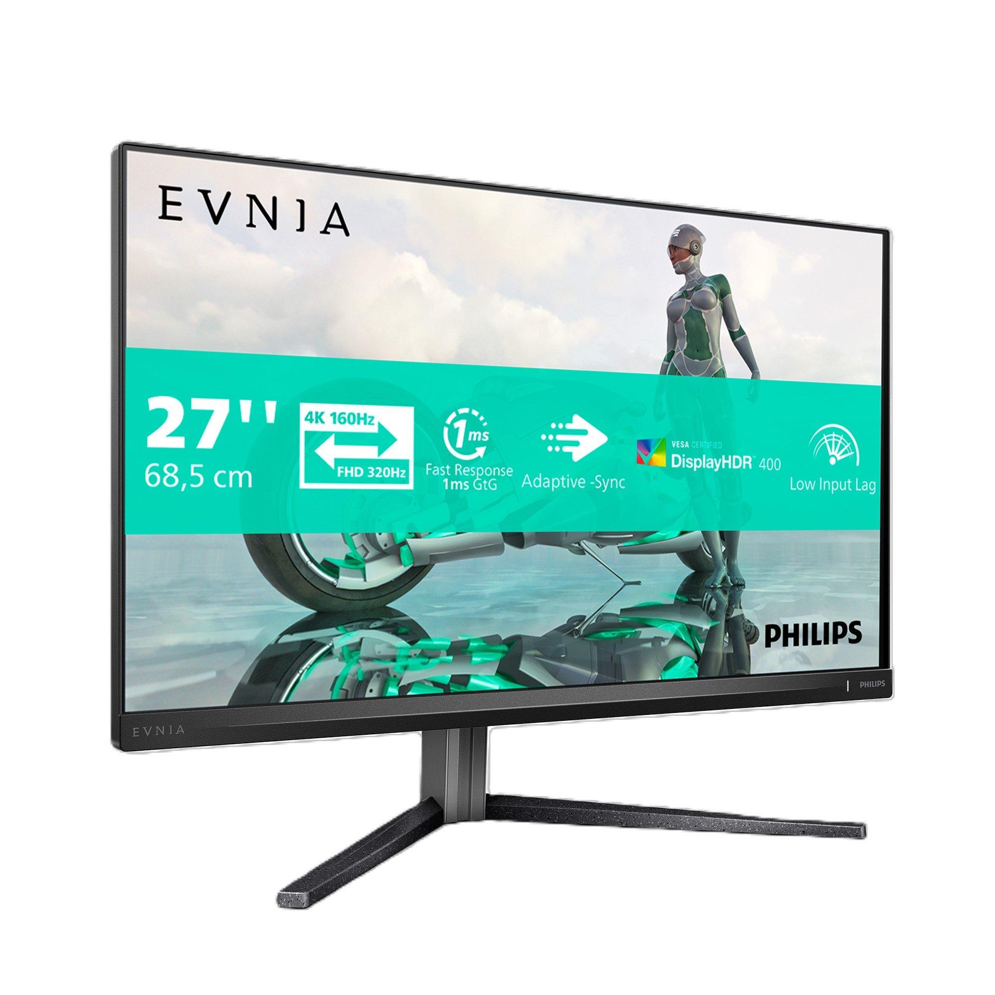 Black - Philips - 27M2N3800A 27 inch Fast IPS 4K 160Hz Full HD 320Hz Gaming Monitor - 4