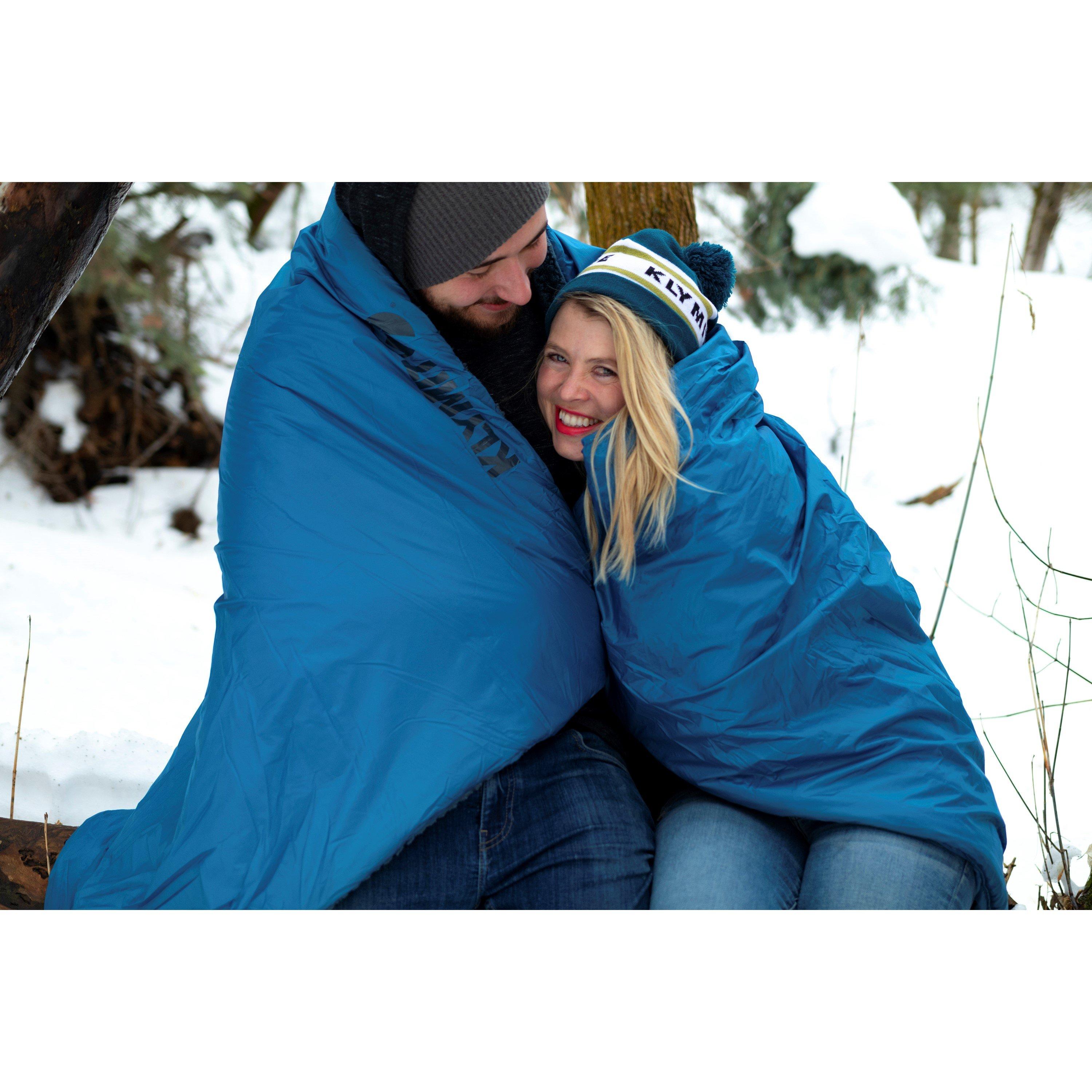 Blue - Klymit - Versa Luxe Blanket - 5