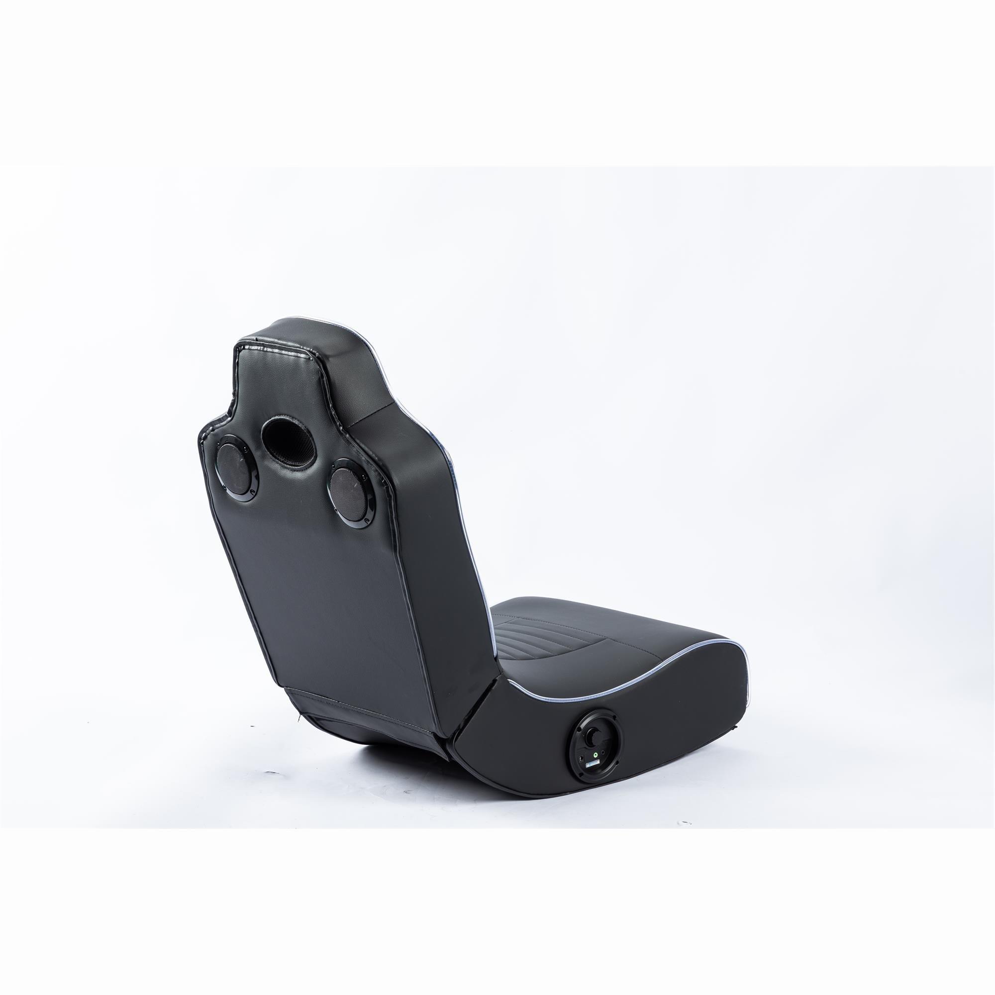 Black - No Fear - Audio & RGB Rocker Gaming Chair - 4