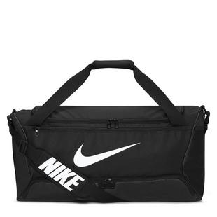 Black/White - Nike - Brasilia 9.5 Medium Duffle Bag - 1