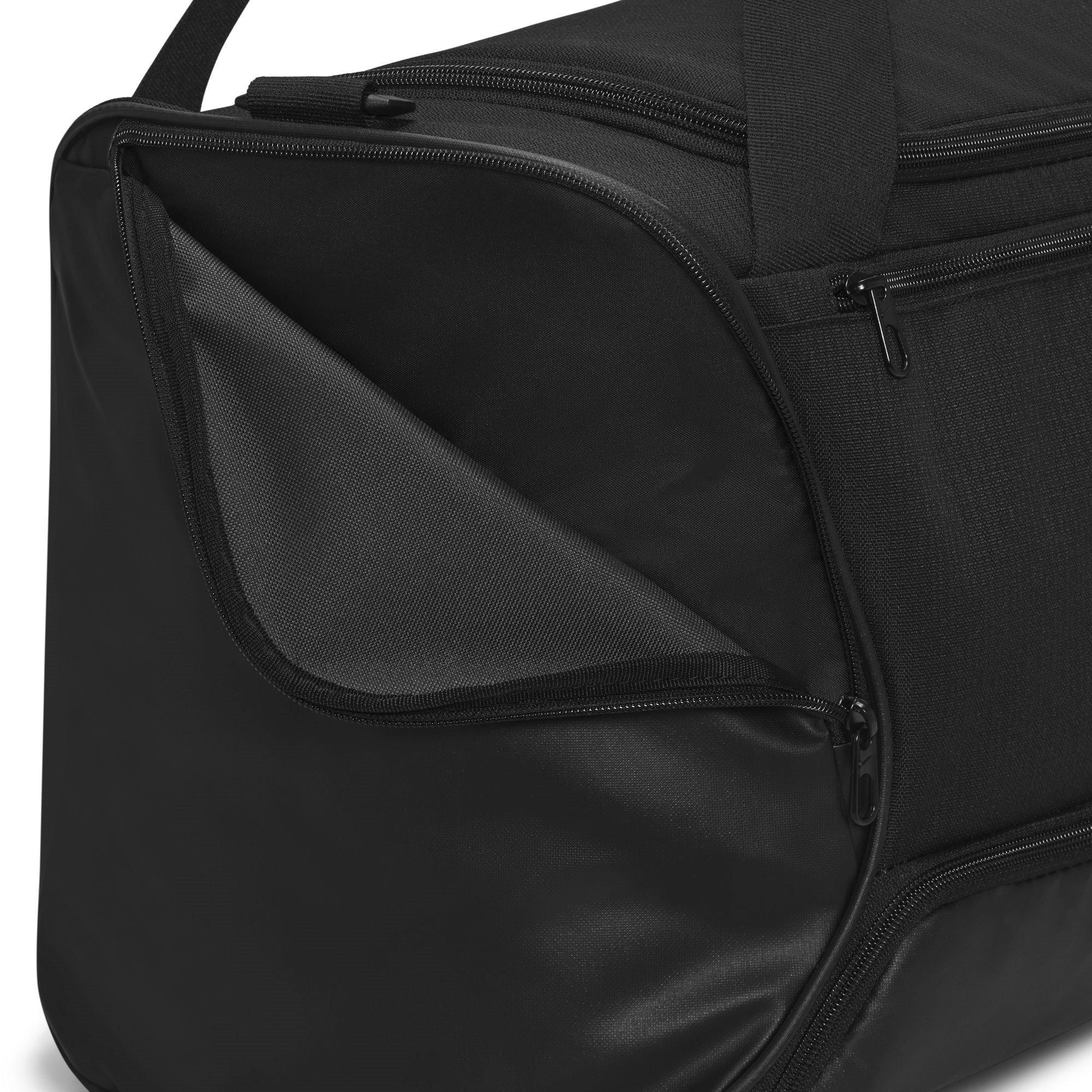 Black/White - Nike - Brasilia 9.5 Medium Duffle Bag - 6