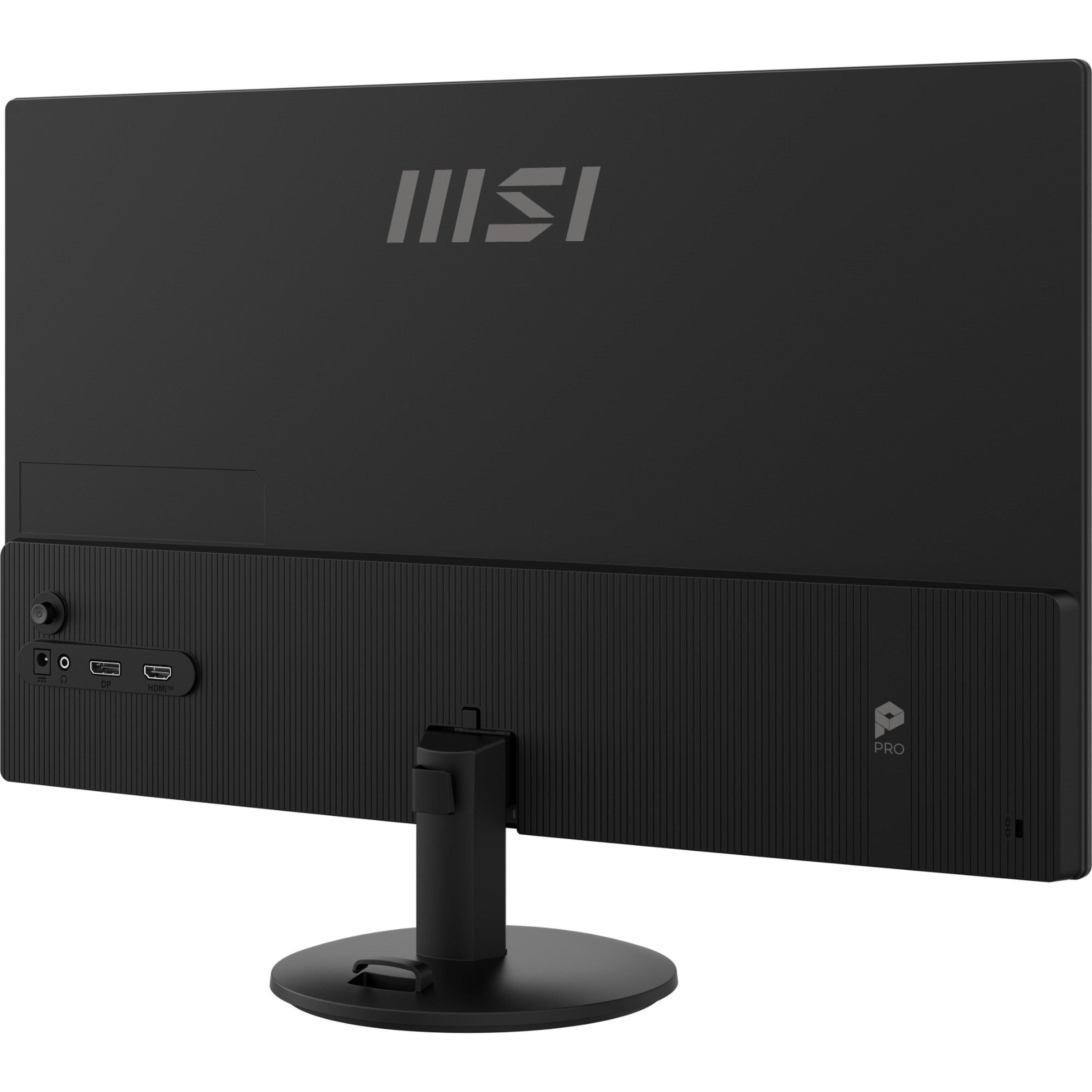 Schwarz - MSI - PRO MP242L 24 inch IPS 100Hz Monitor - 5