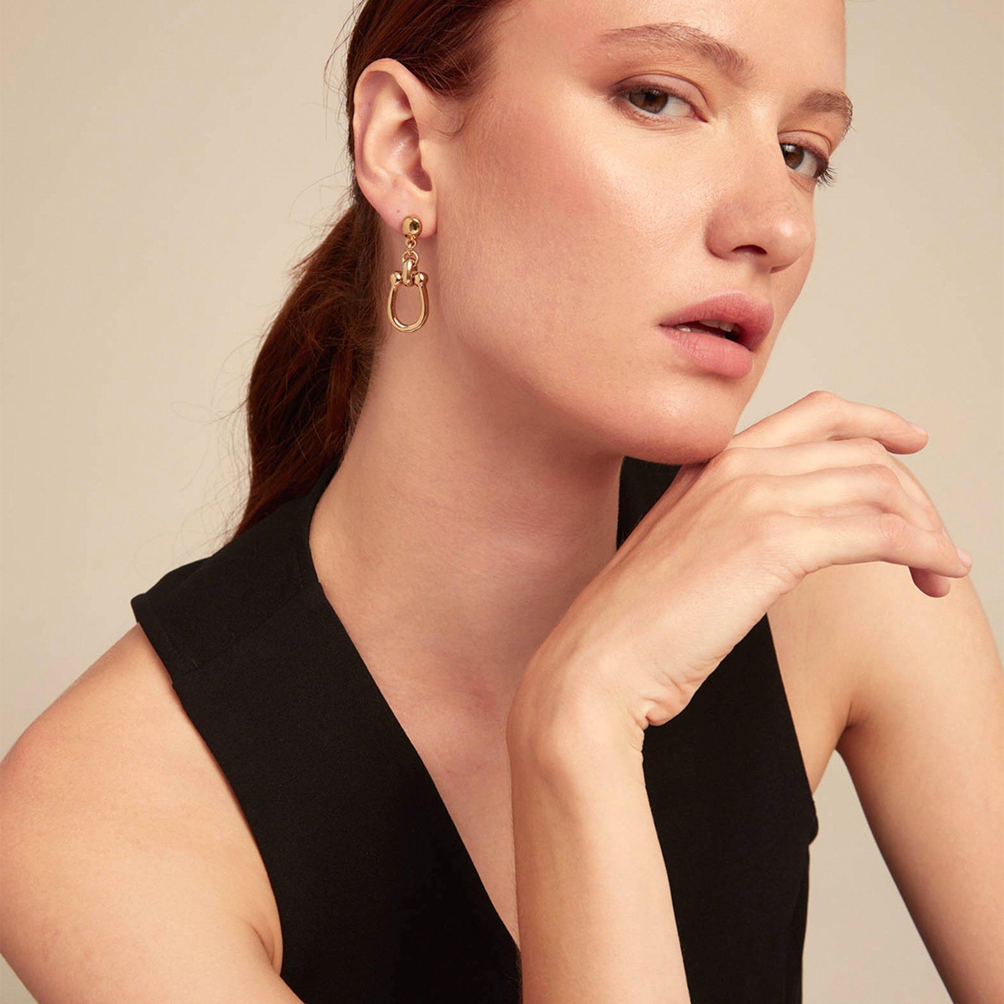 Goud - UNOde50 - UNOde50 18k Gold-Plated Earrings - 4