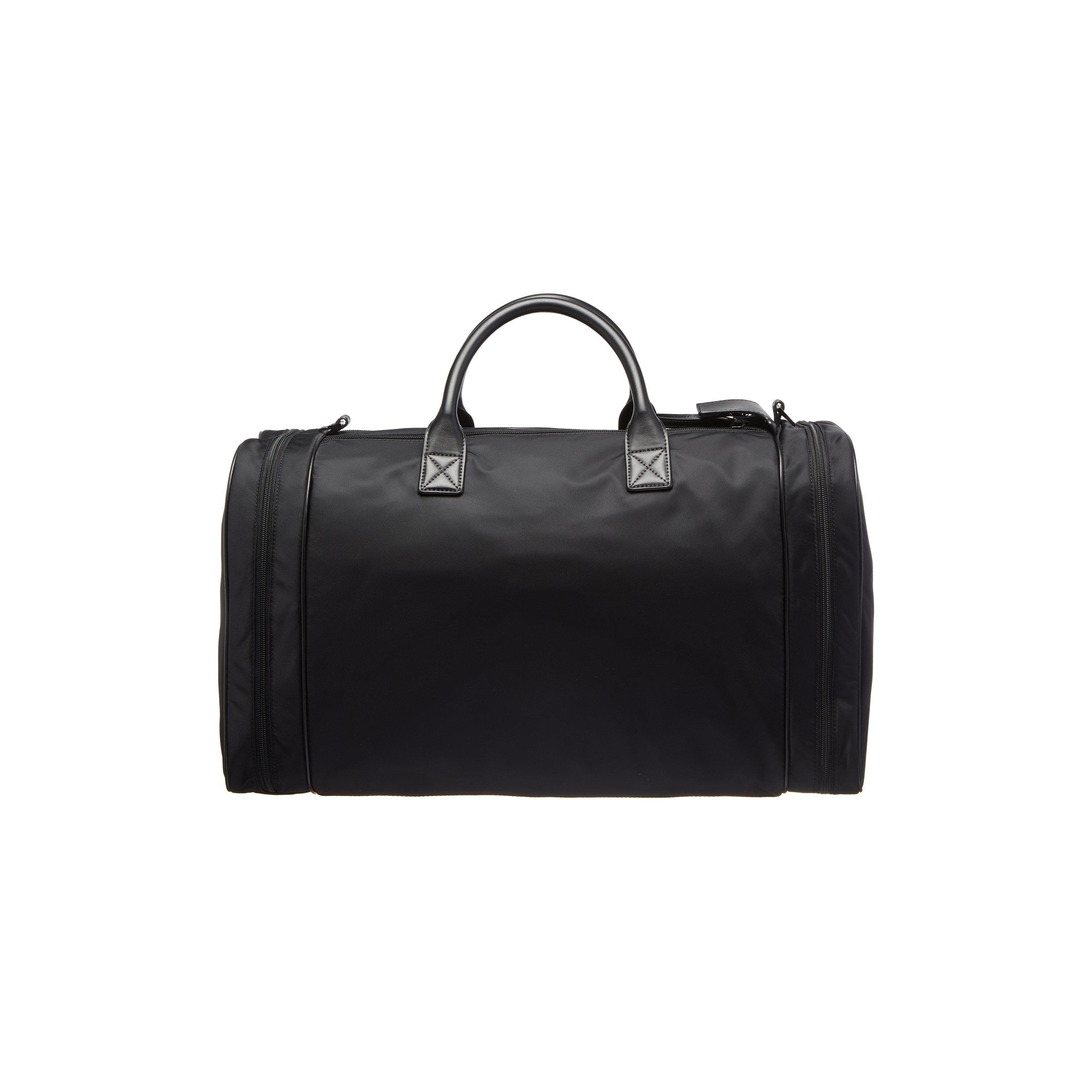 Black Beauty - Emporio Armani - Men's Recycled Nylon Duffle Holdall - 2