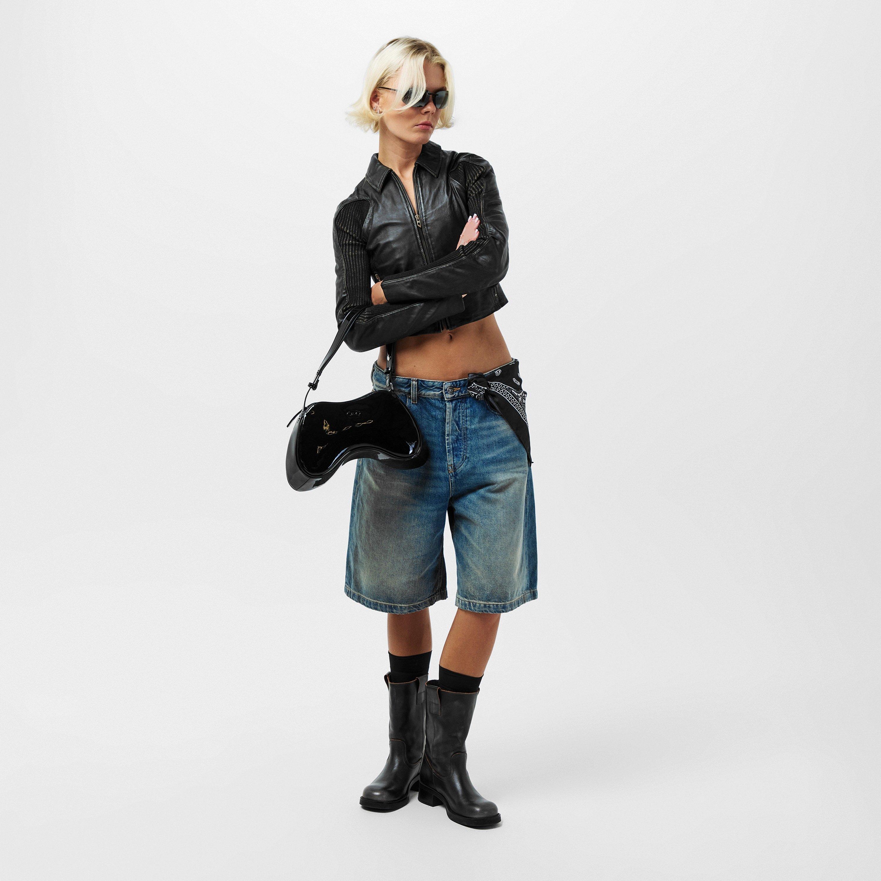 Black - Diesel - Play Shoulder Bag - 7