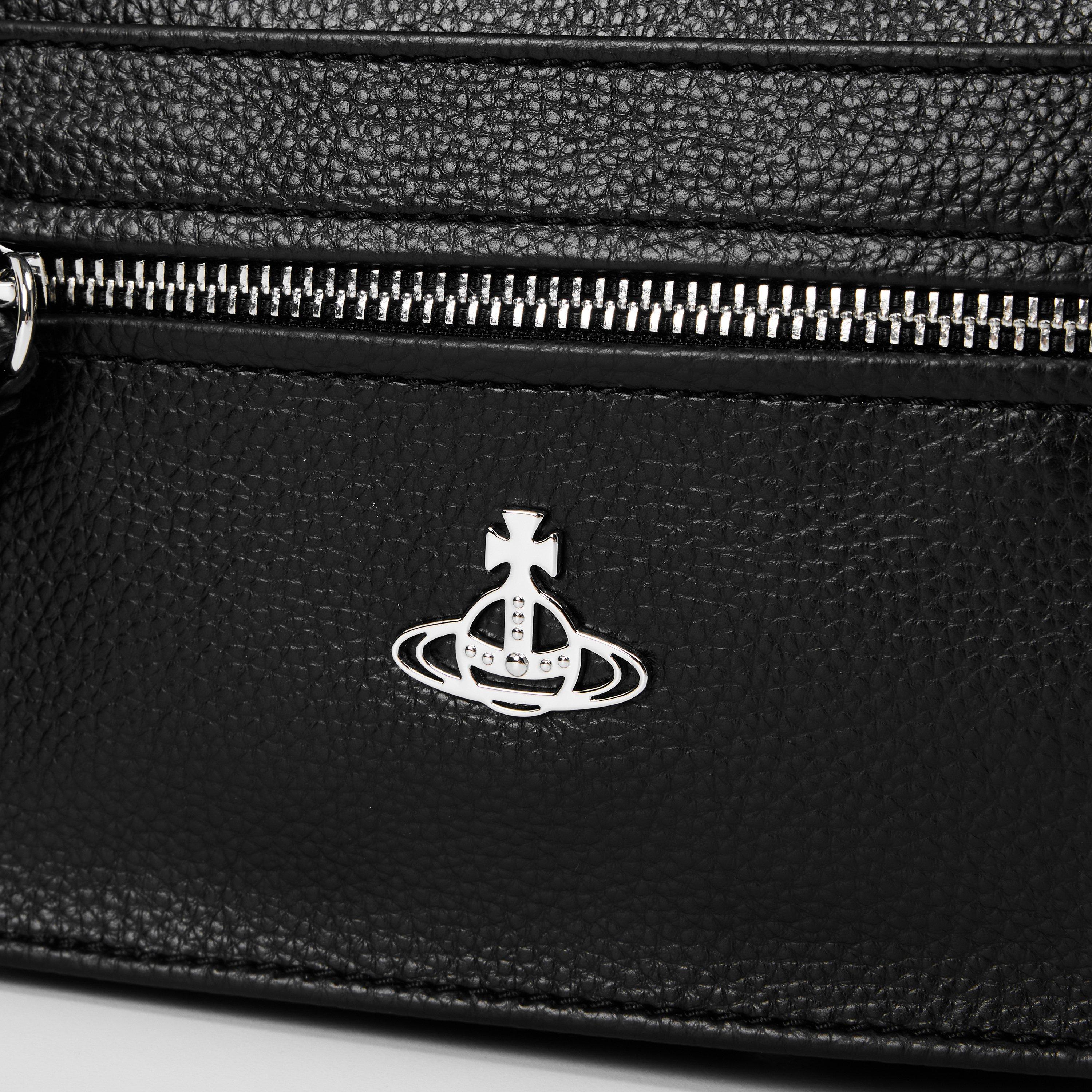 Black - Vivienne Westwood - Men's Crossbody Bag - 4