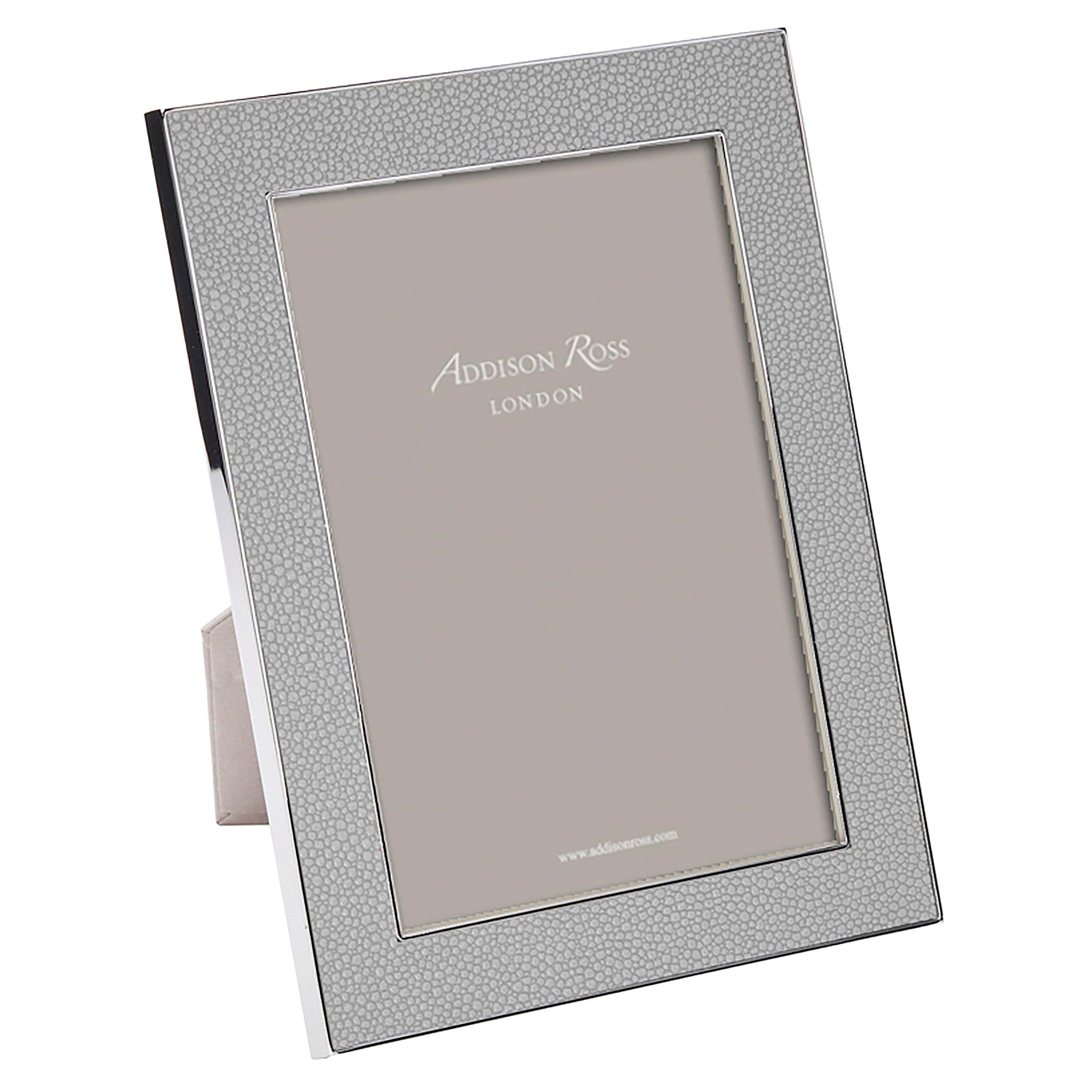 Addison Ross  Faux Shagreen Frame - Grey - 5x7in
