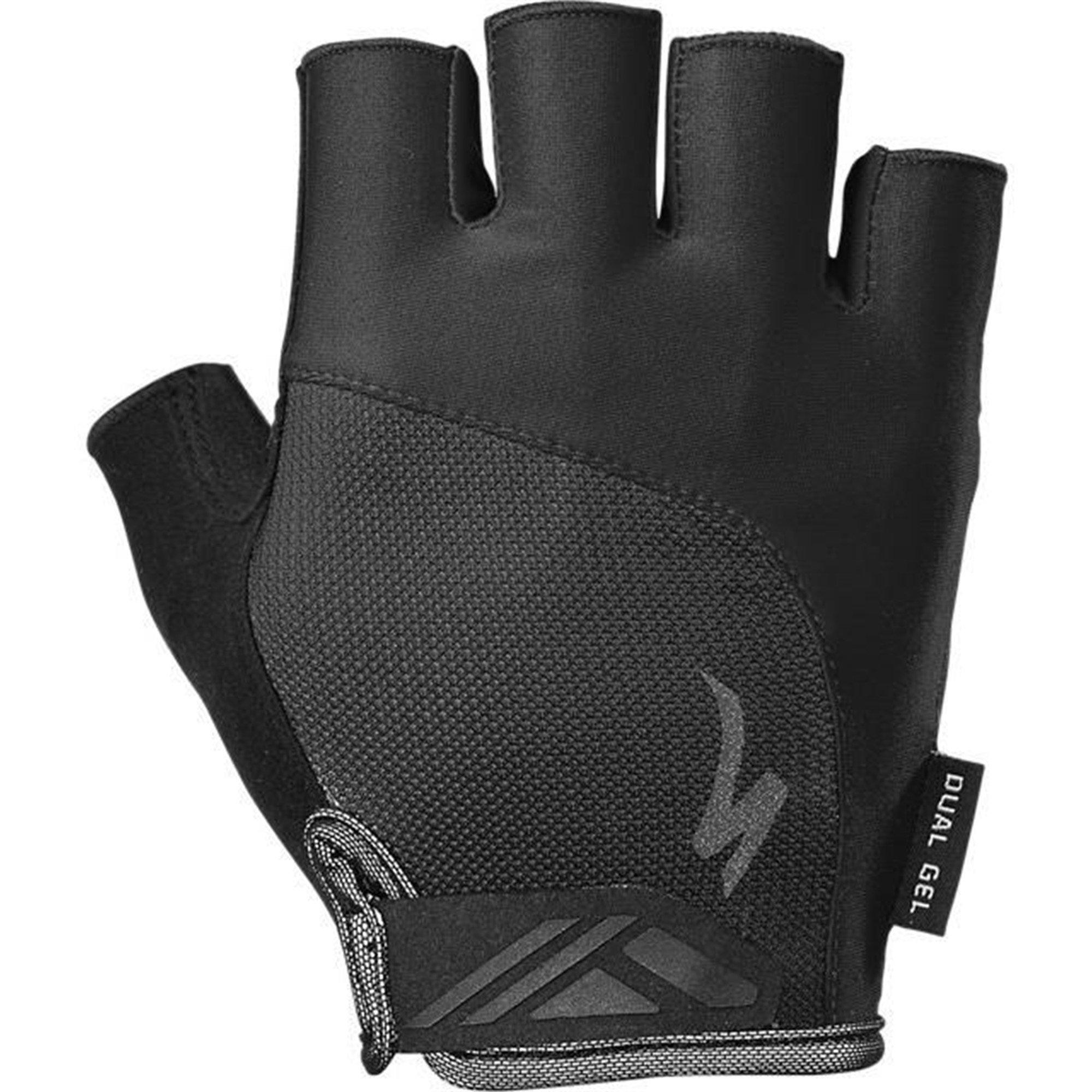 Black - Specialized - Men's Body Geometry Dual-Gel Gloves - 1