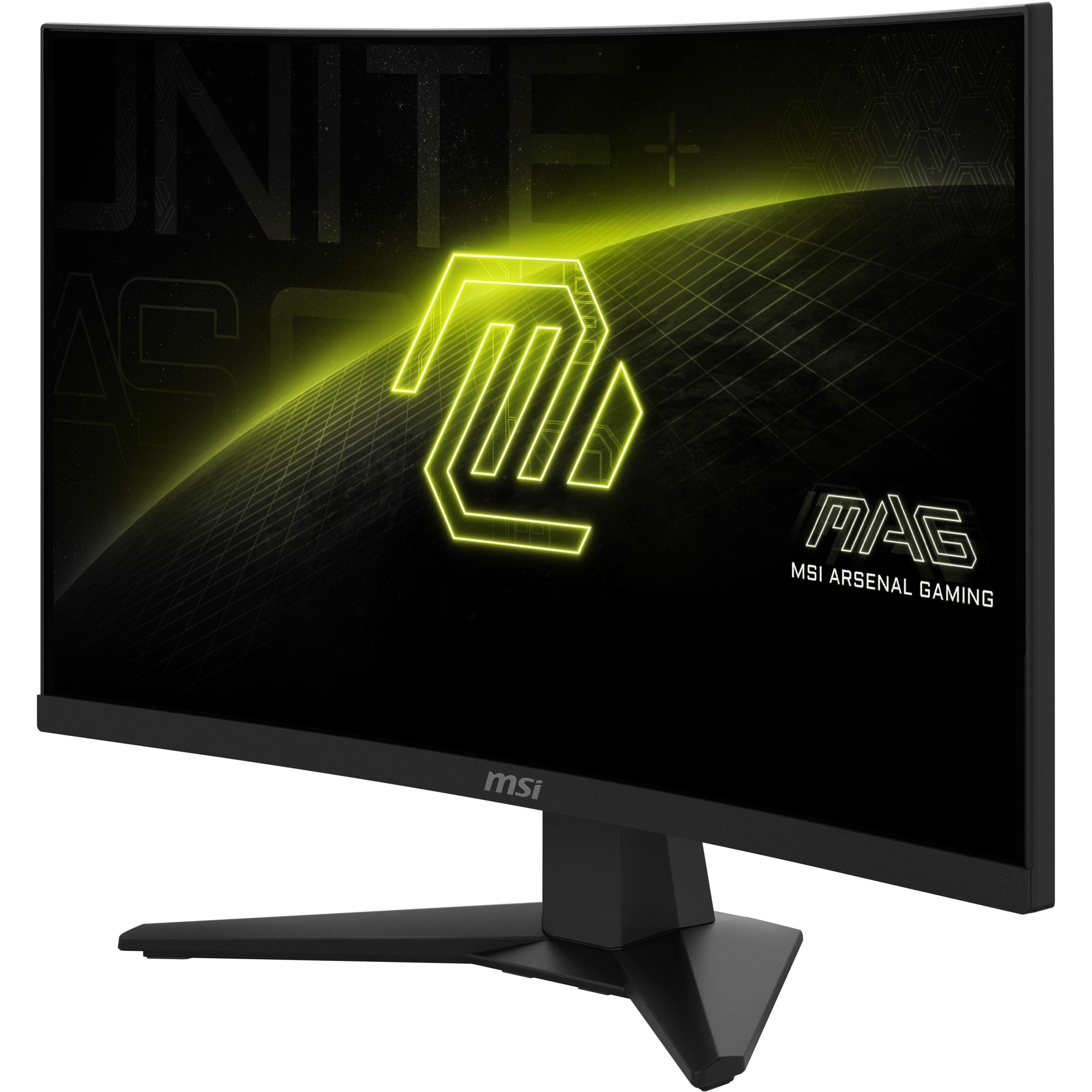 Crna - MSI - MAG 244C 24 inch 180Hz Curved Gaming Monitor - 5
