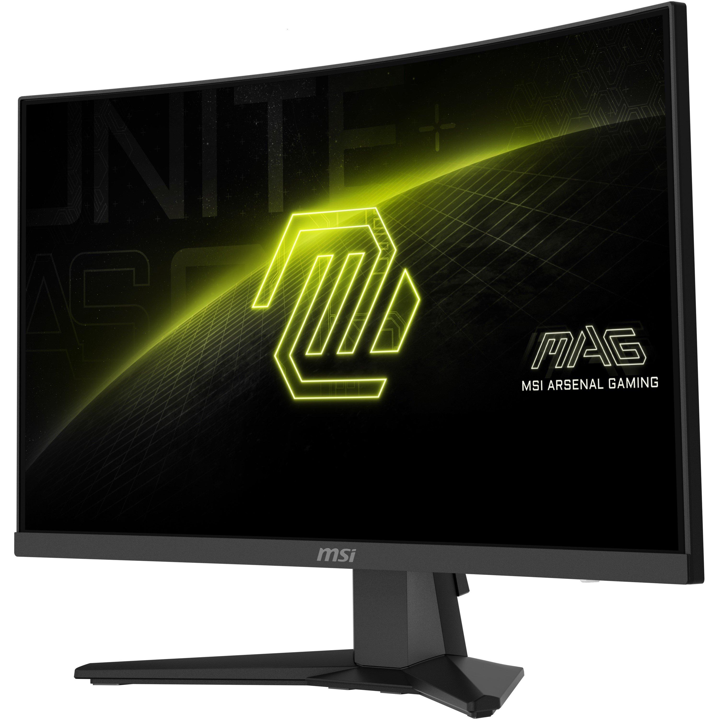 Crna - MSI - MAG 244C 24 inch 180Hz Curved Gaming Monitor - 7