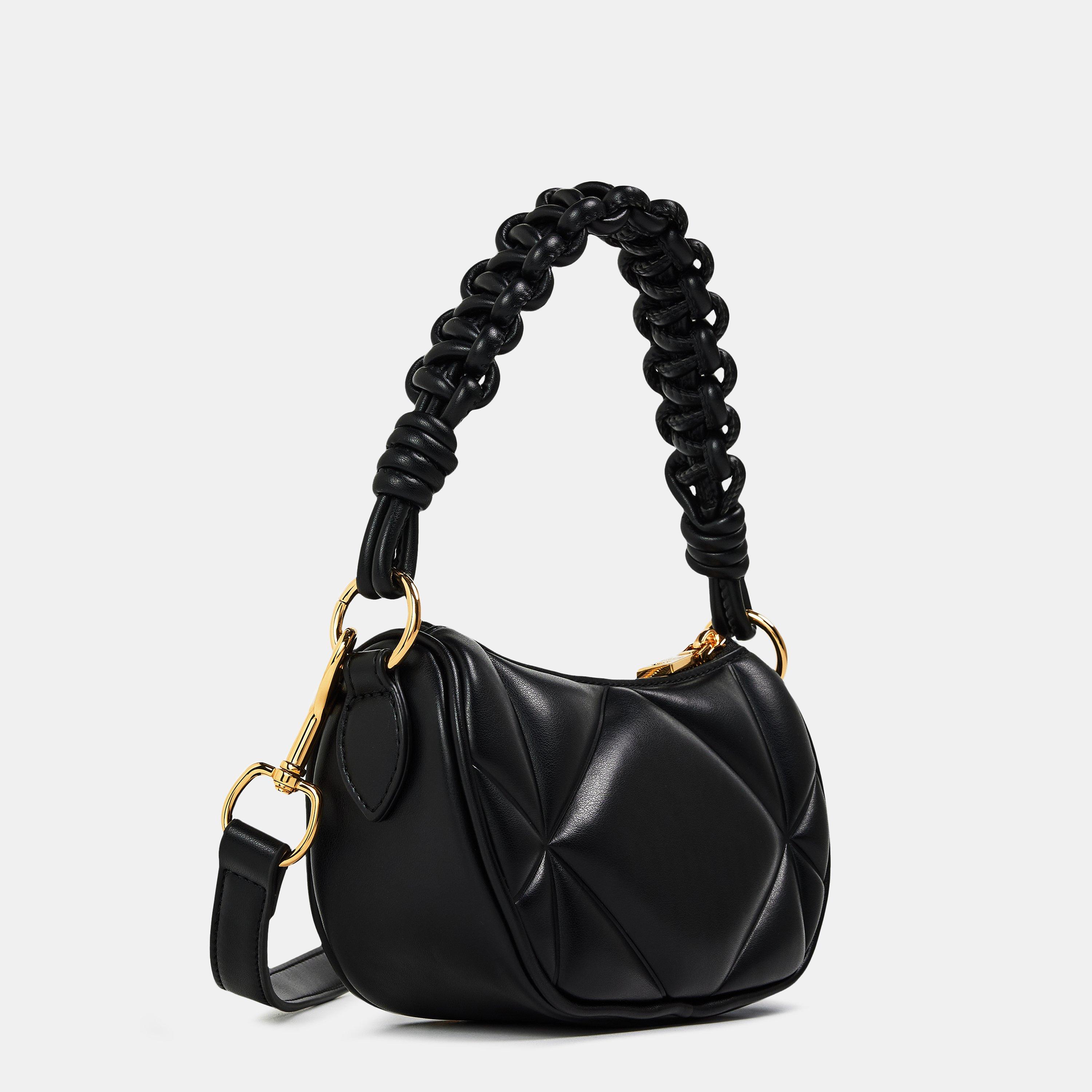 BLACK - Love Moschino - Women's Quilted Cross Body Bags - 2