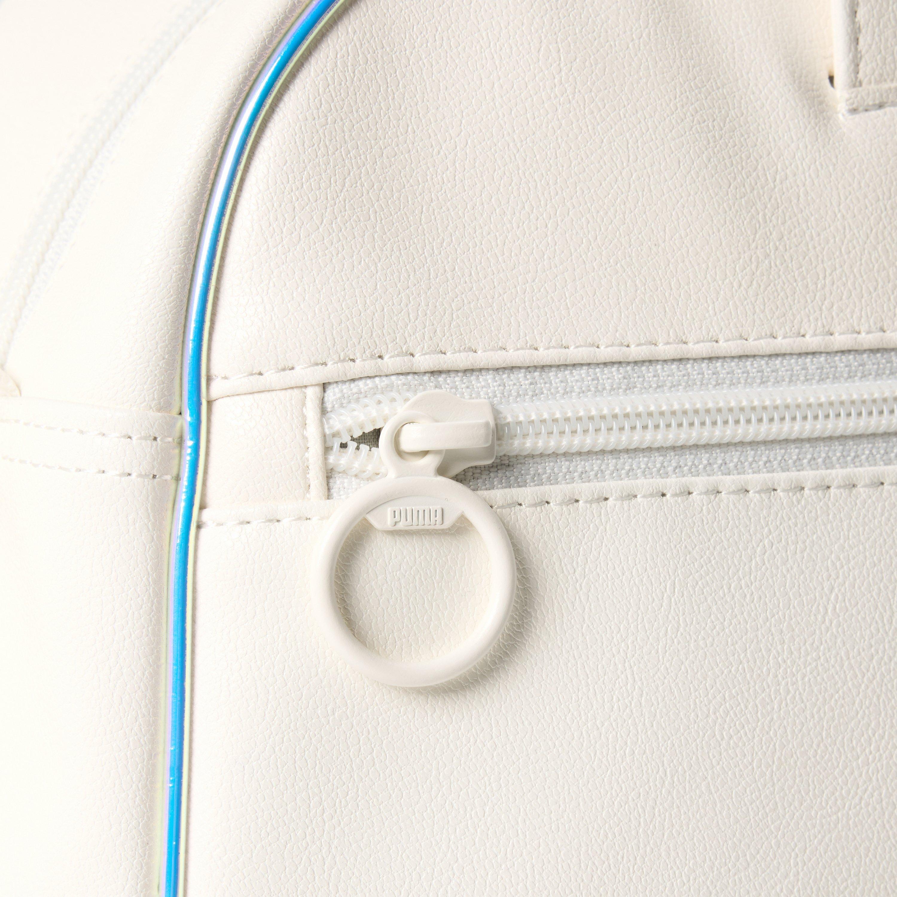 Whiteiridescent - Puma - Women's Retro Shoulder Bag - 3