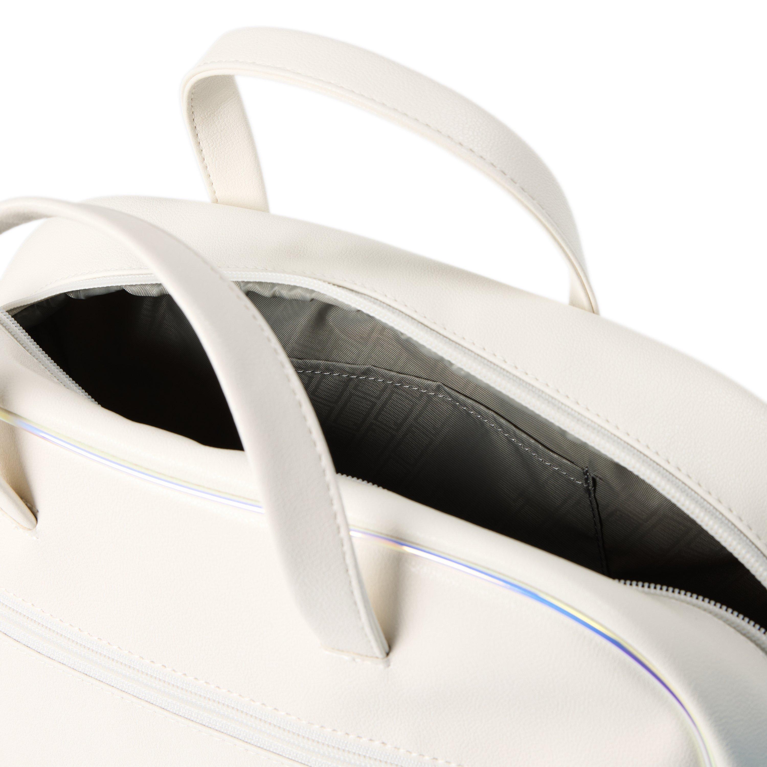 Whiteiridescent - Puma - Women's Retro Shoulder Bag - 4