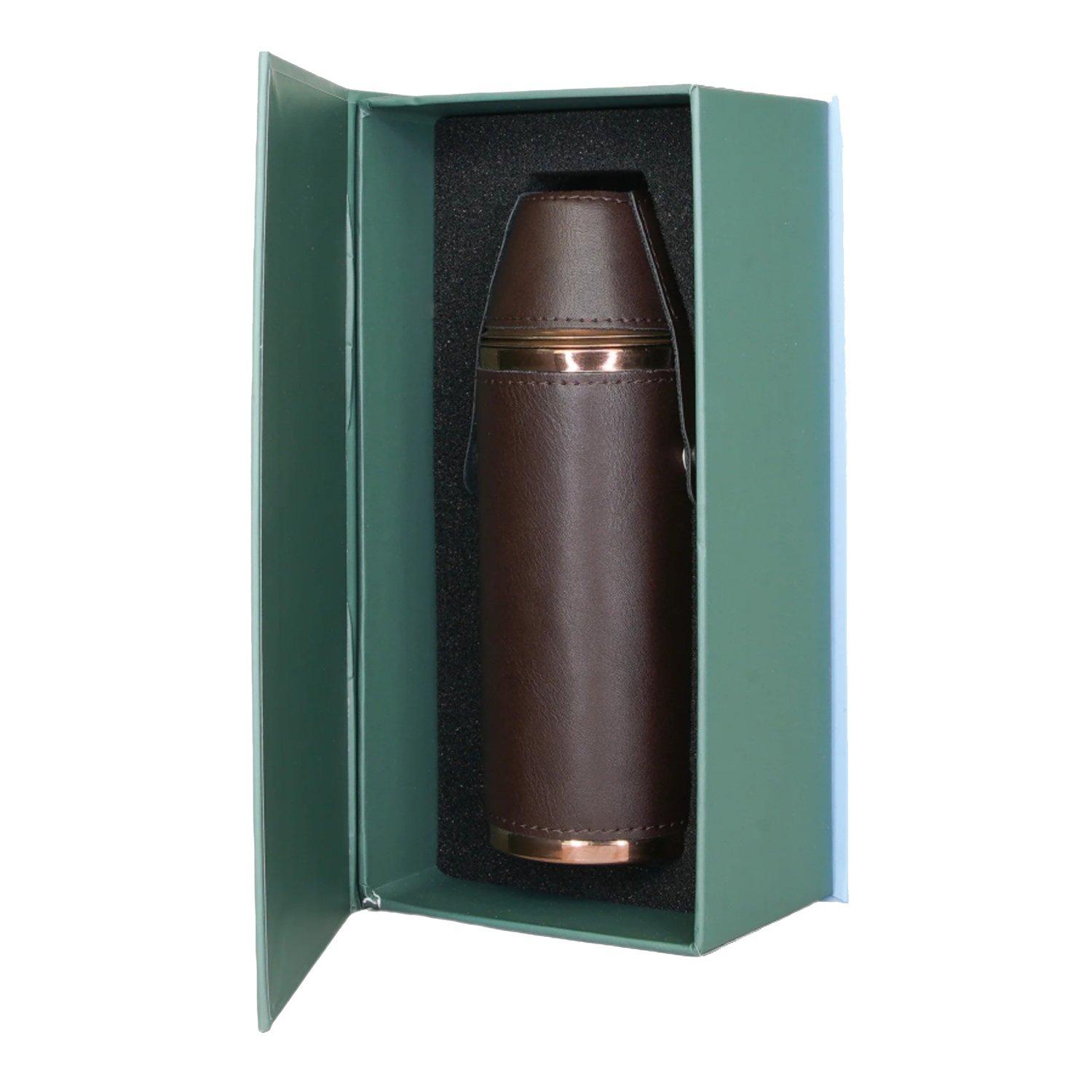 Brown - Sophos - Sophos Hip Flask Set Sn64 - 3