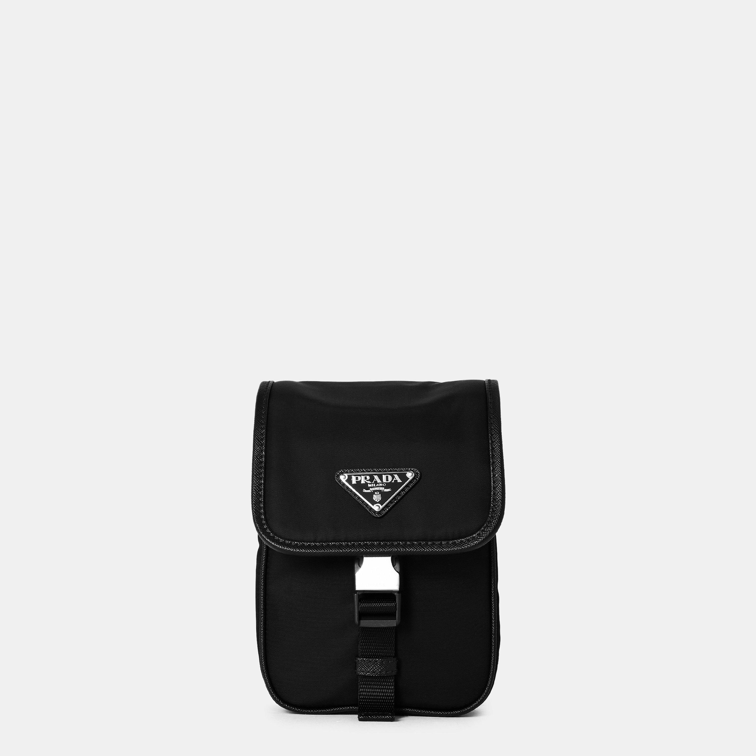 Prada Men's Small Cross Body Bag - Black