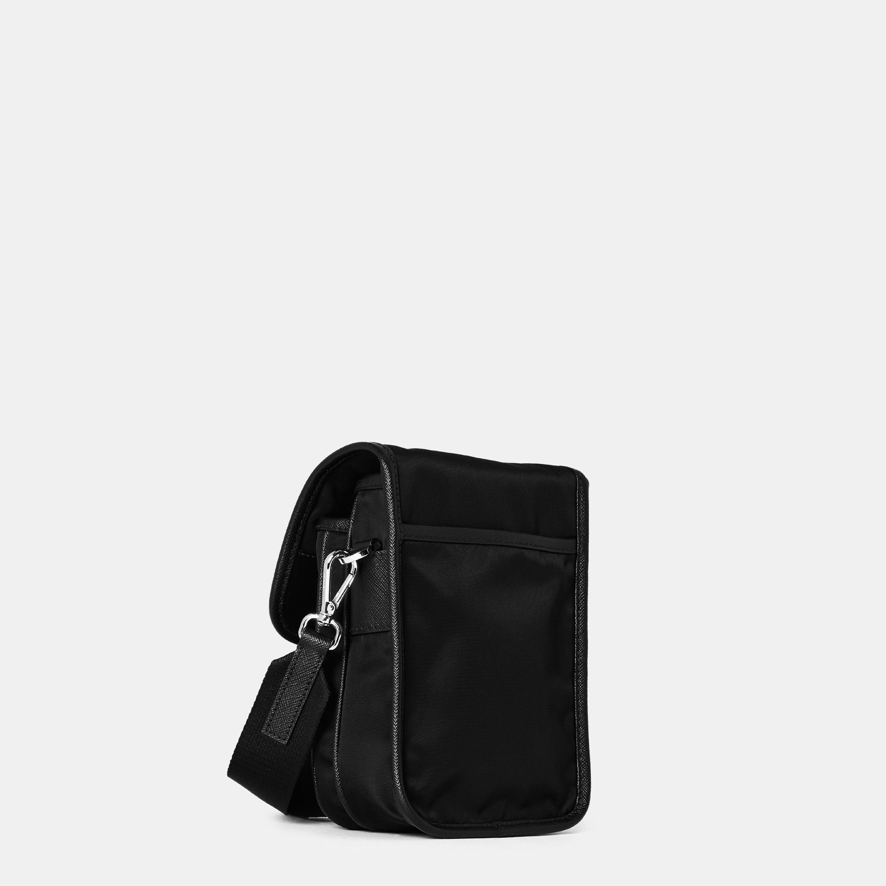 Black - Prada - Men's Small Cross Body Bag - 2
