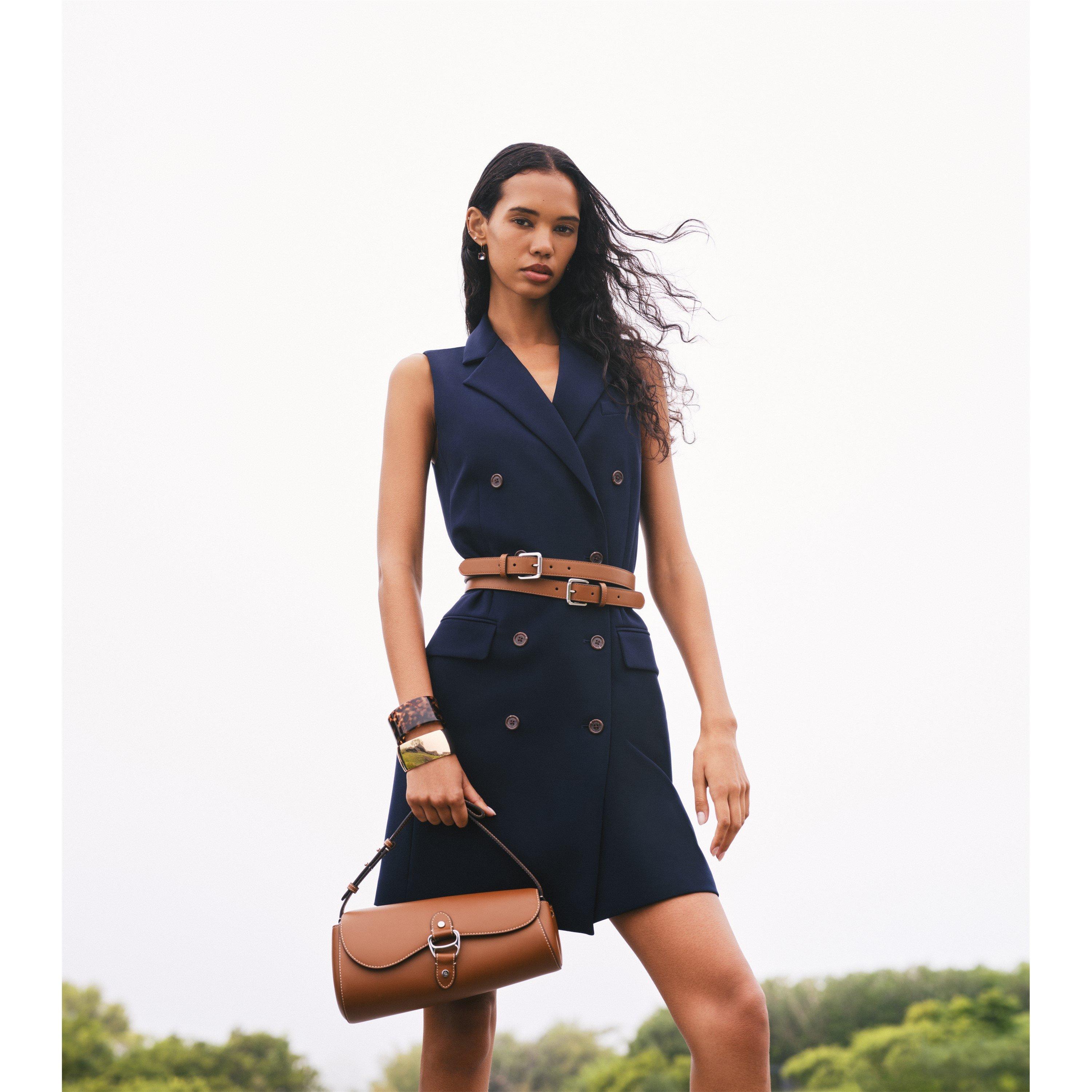 TWOTONE - Ralph Lauren - Sterling Silver Logo Round Hook Drop Earrings - 2