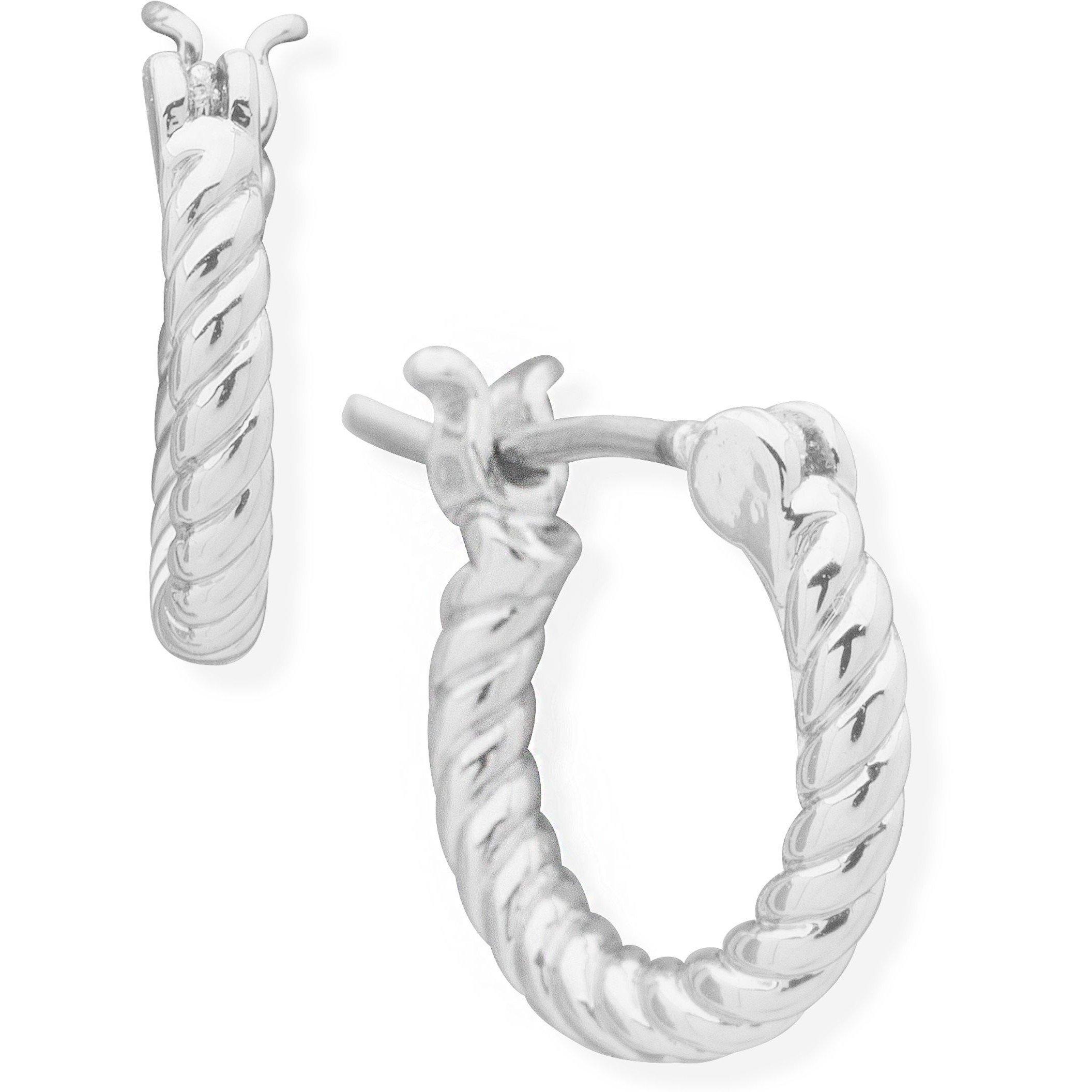 SLV - Lauren Ralph Lauren - Rope Huggie Earrings
