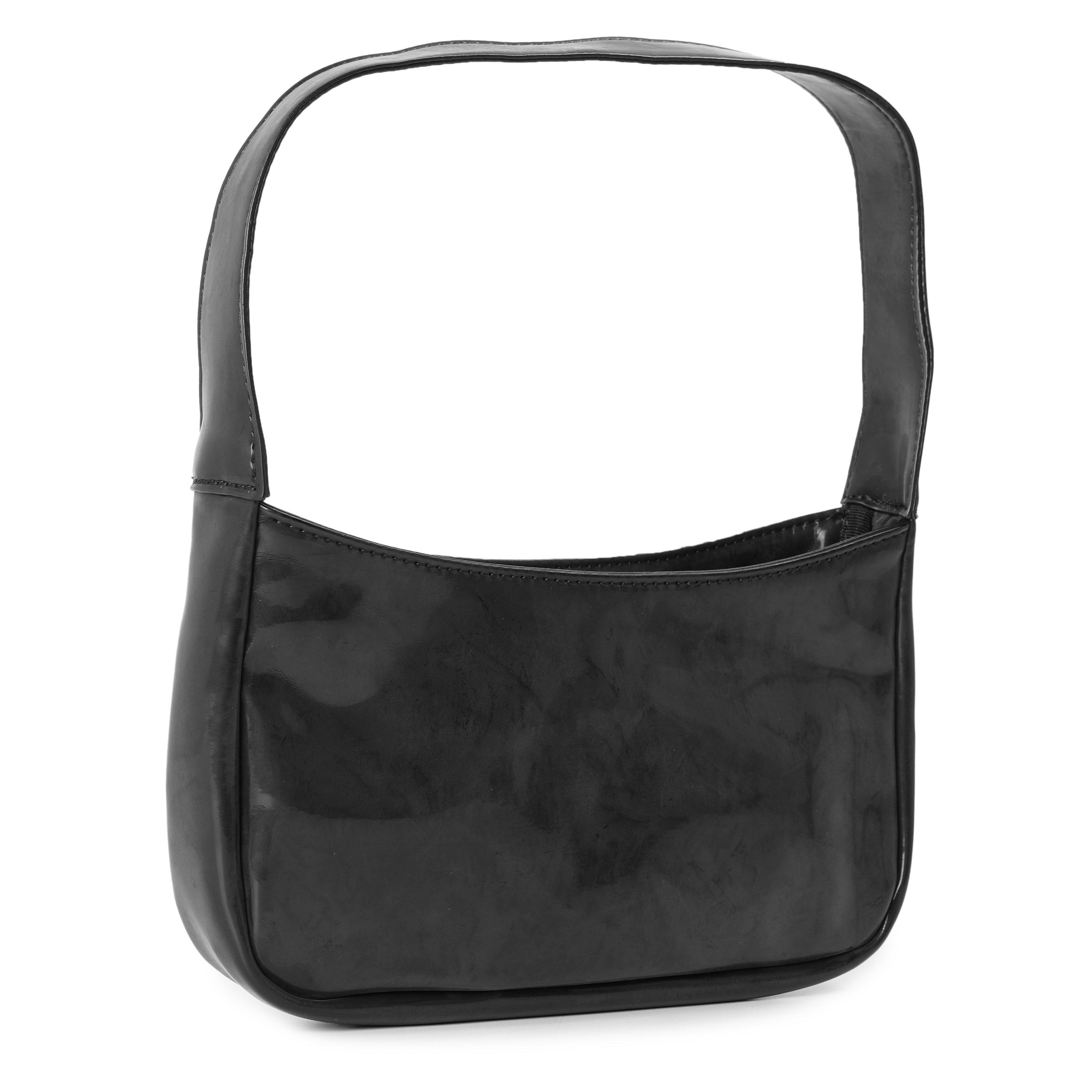 Puma Zwart - Puma - Women's Patent Cat Shoulder Bag - 2