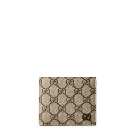 Gucci Men's Supreme Leather GG Interior Bi-Fold Wallet