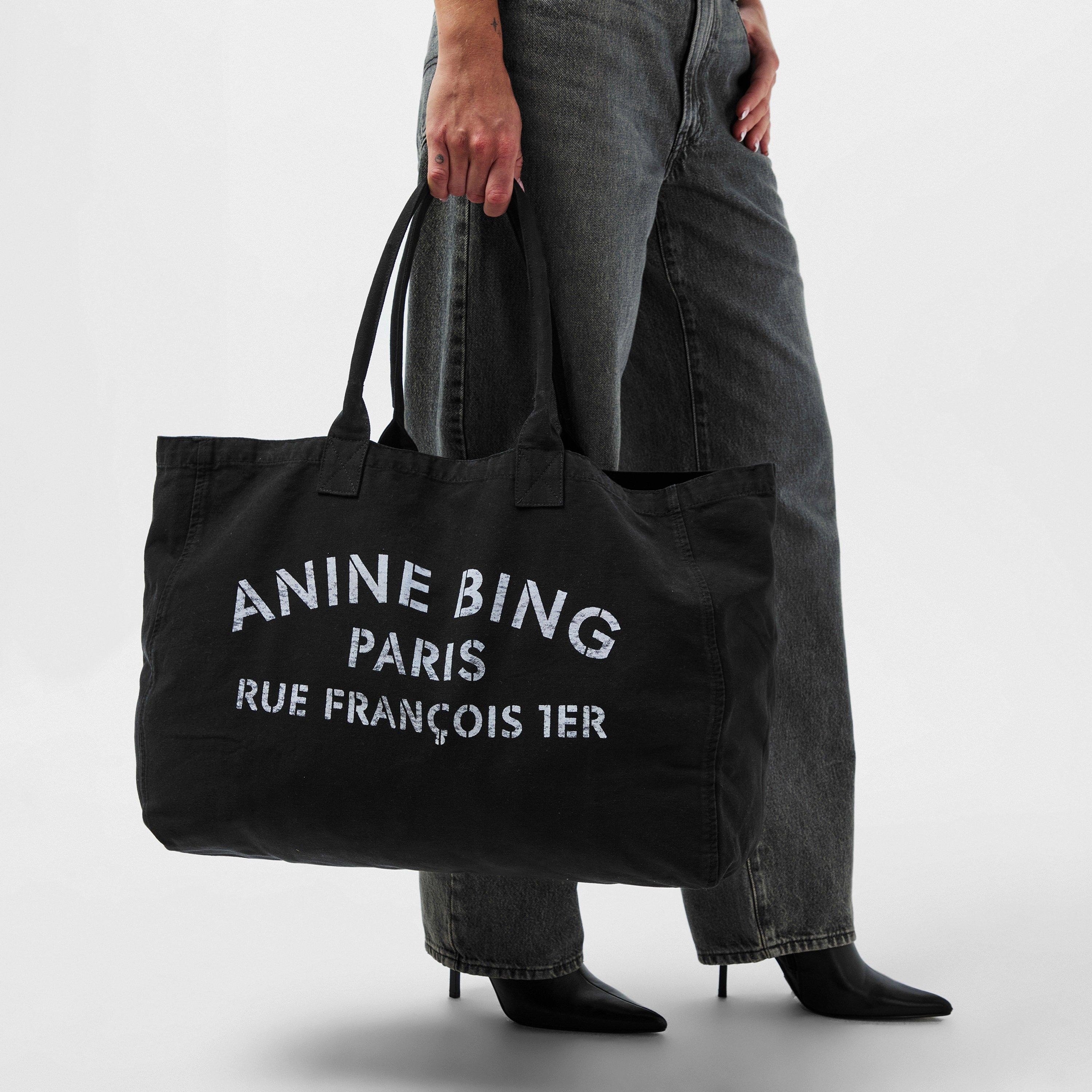 Black - Anine Bing - Women's Tote Bag - 3