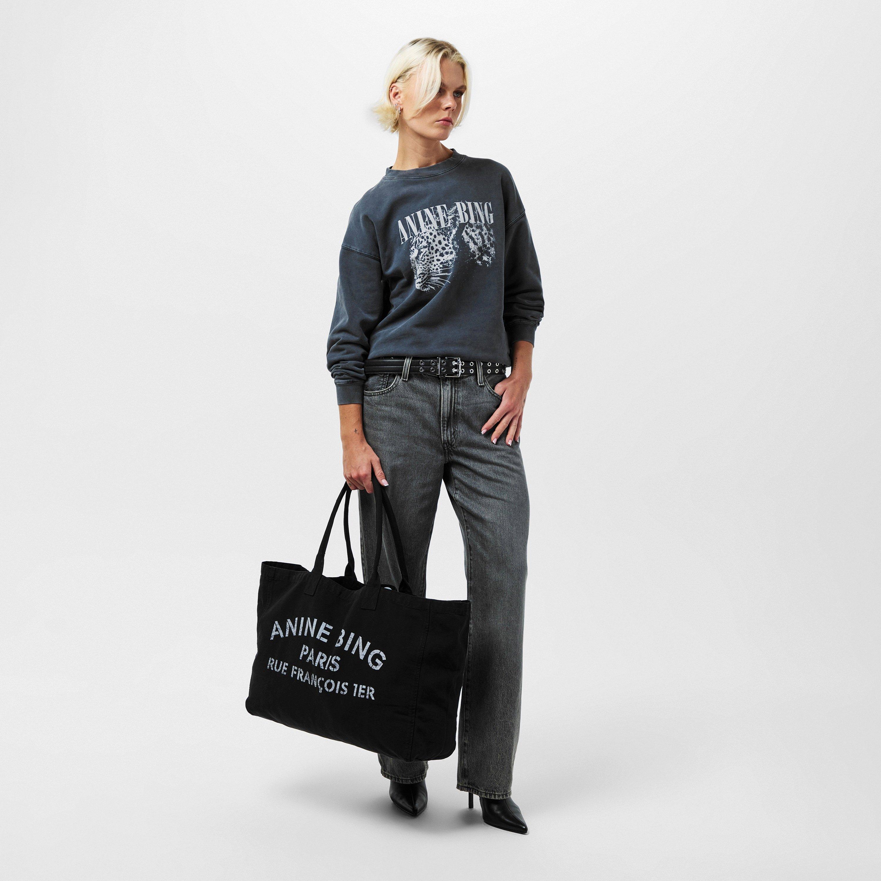 Black - Anine Bing - Women's Tote Bag - 6