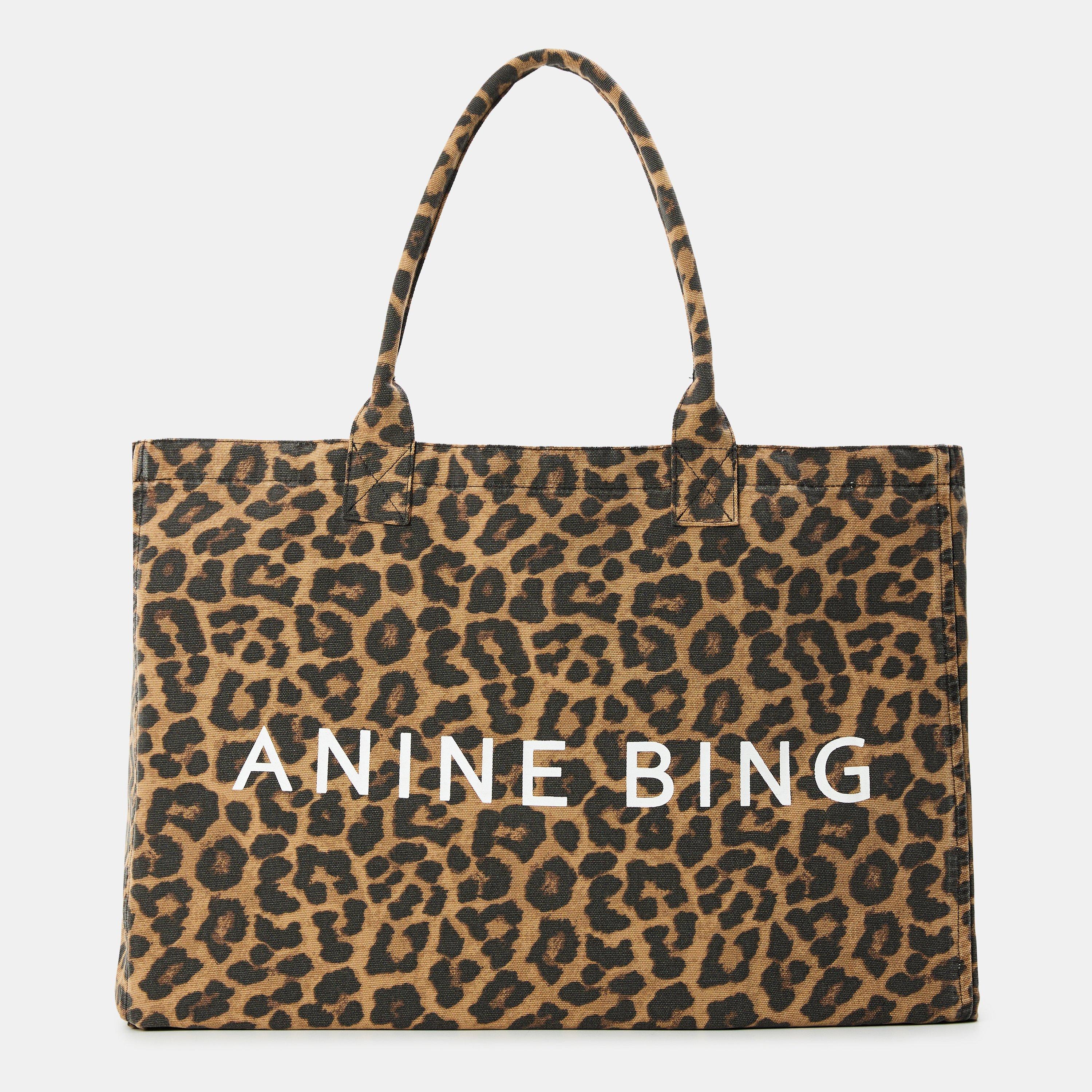 Black Brown - Anine Bing - Women's Tote Bag - 1
