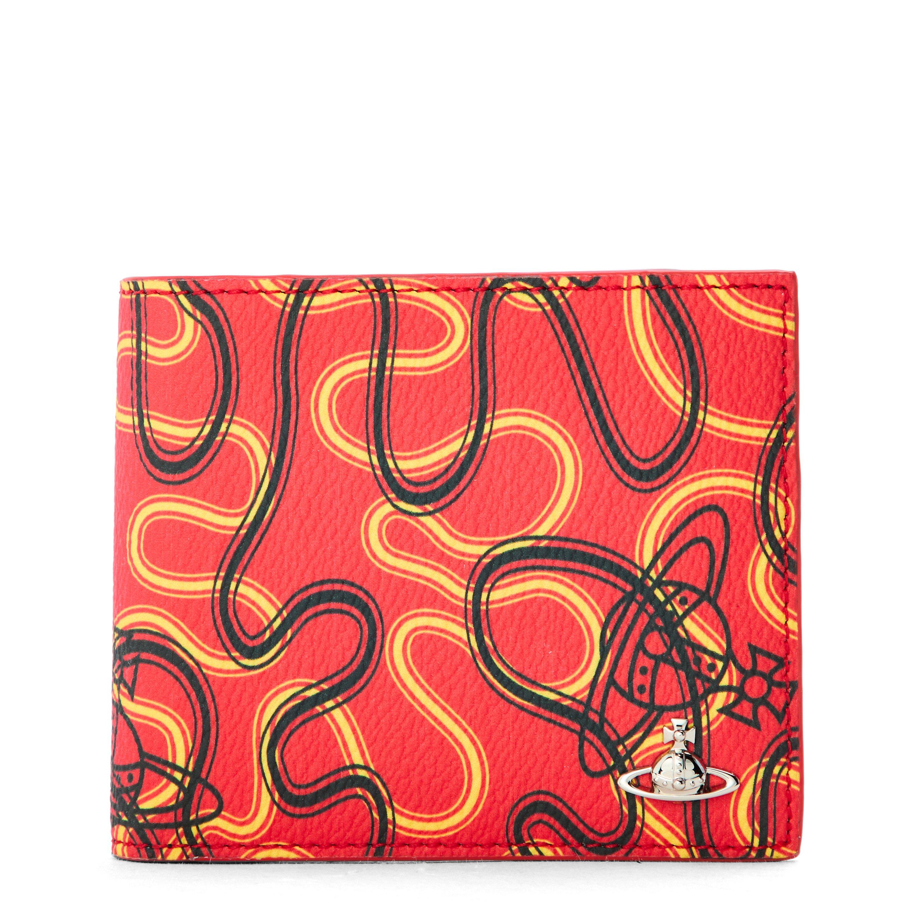 Vivienne Westwood Men's Billfold Wallet - Poppy Red