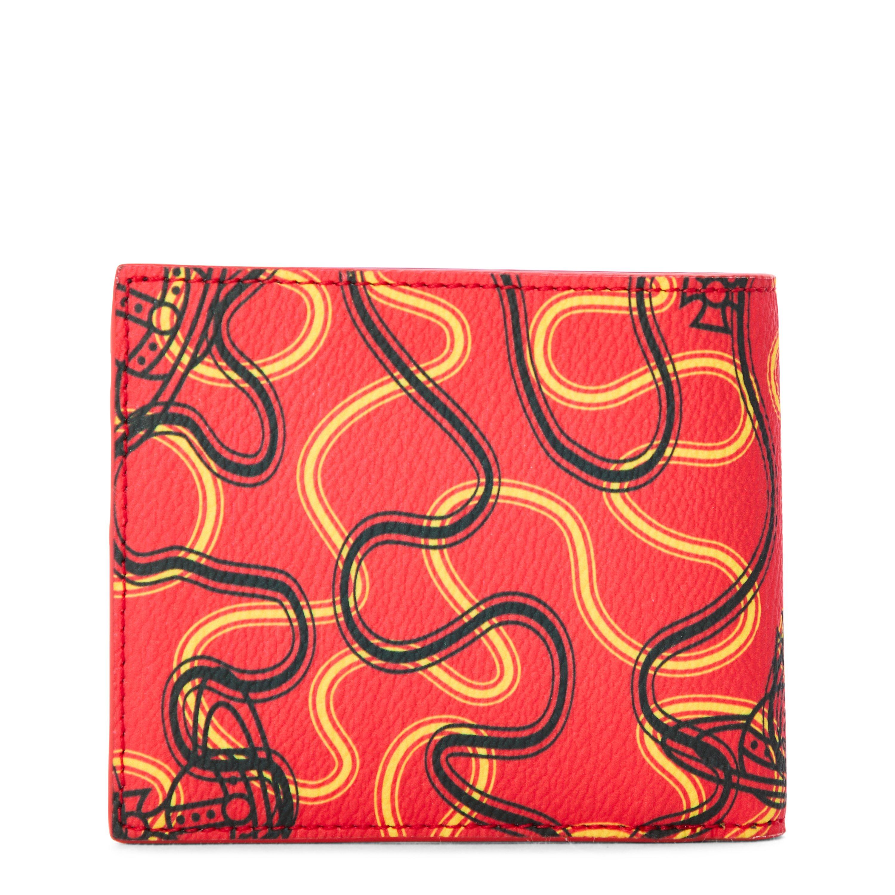 Poppy Red - Vivienne Westwood - Men's Billfold Wallet - 2