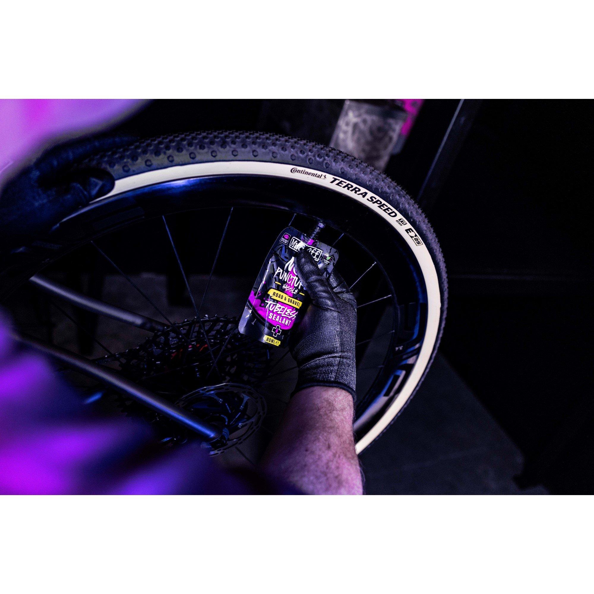 Black - Muc-Off - Road&Gravel Sealant 80ml - 3