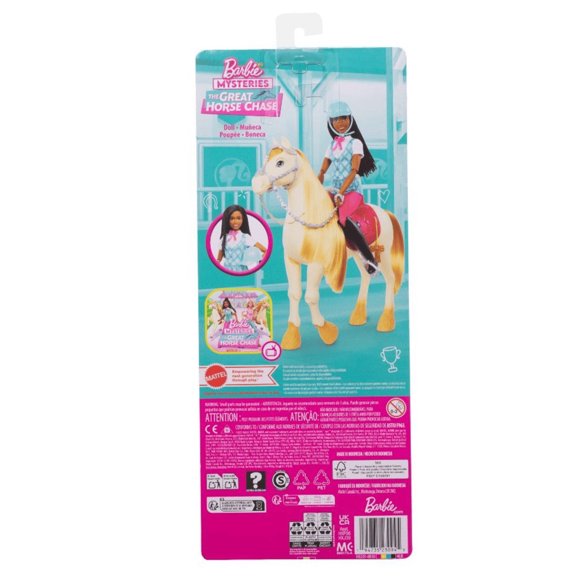 Puppe - Barbie - Mysteries the Great Horse Chase  Brooklyn - 3